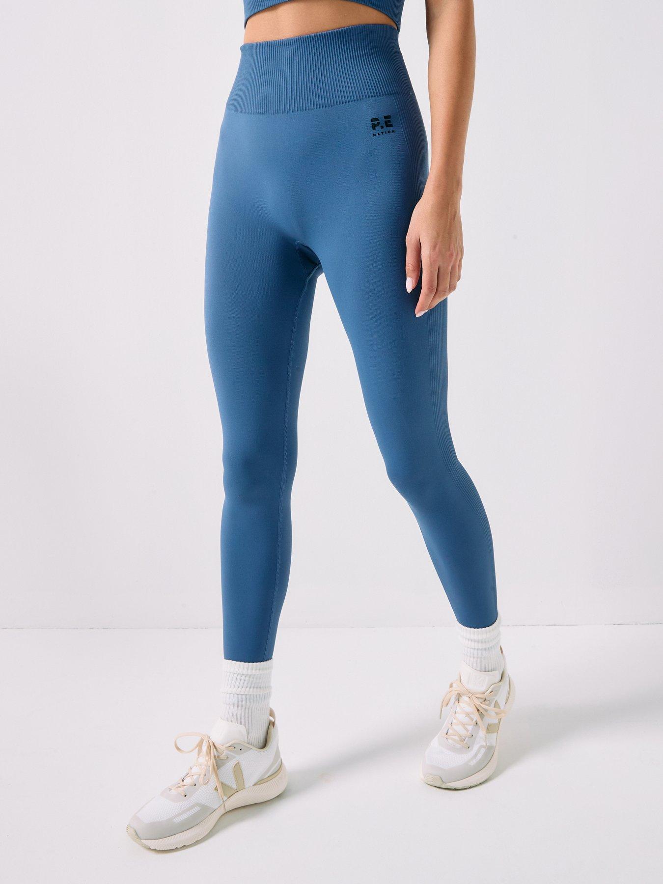 undefined Womens Training Restore Seamless Legging - Navy