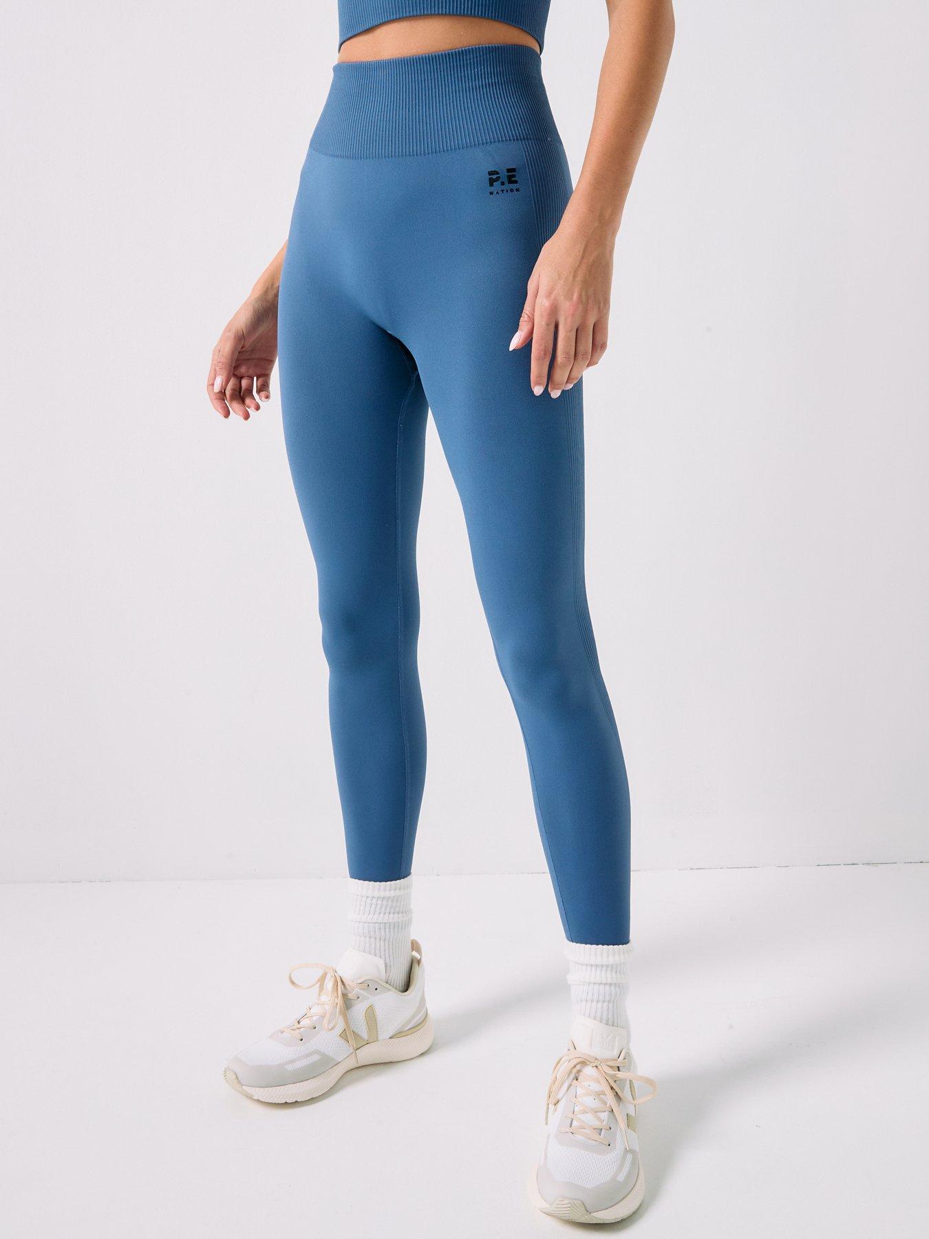 Image 6 of 6 of P.E Nation Womens Training Restore Seamless Legging - Navy