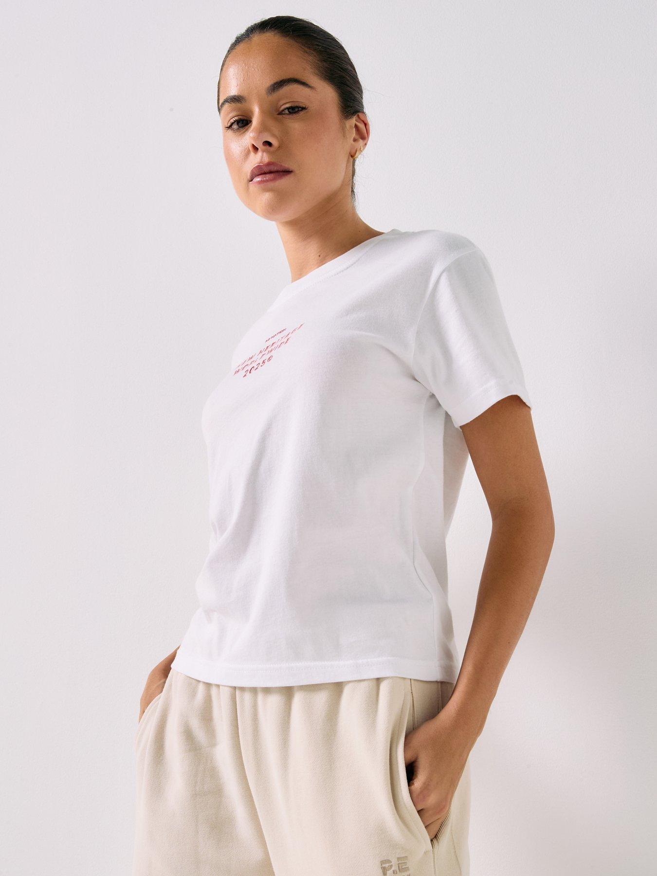 undefined Womens Training Compact Tee - White