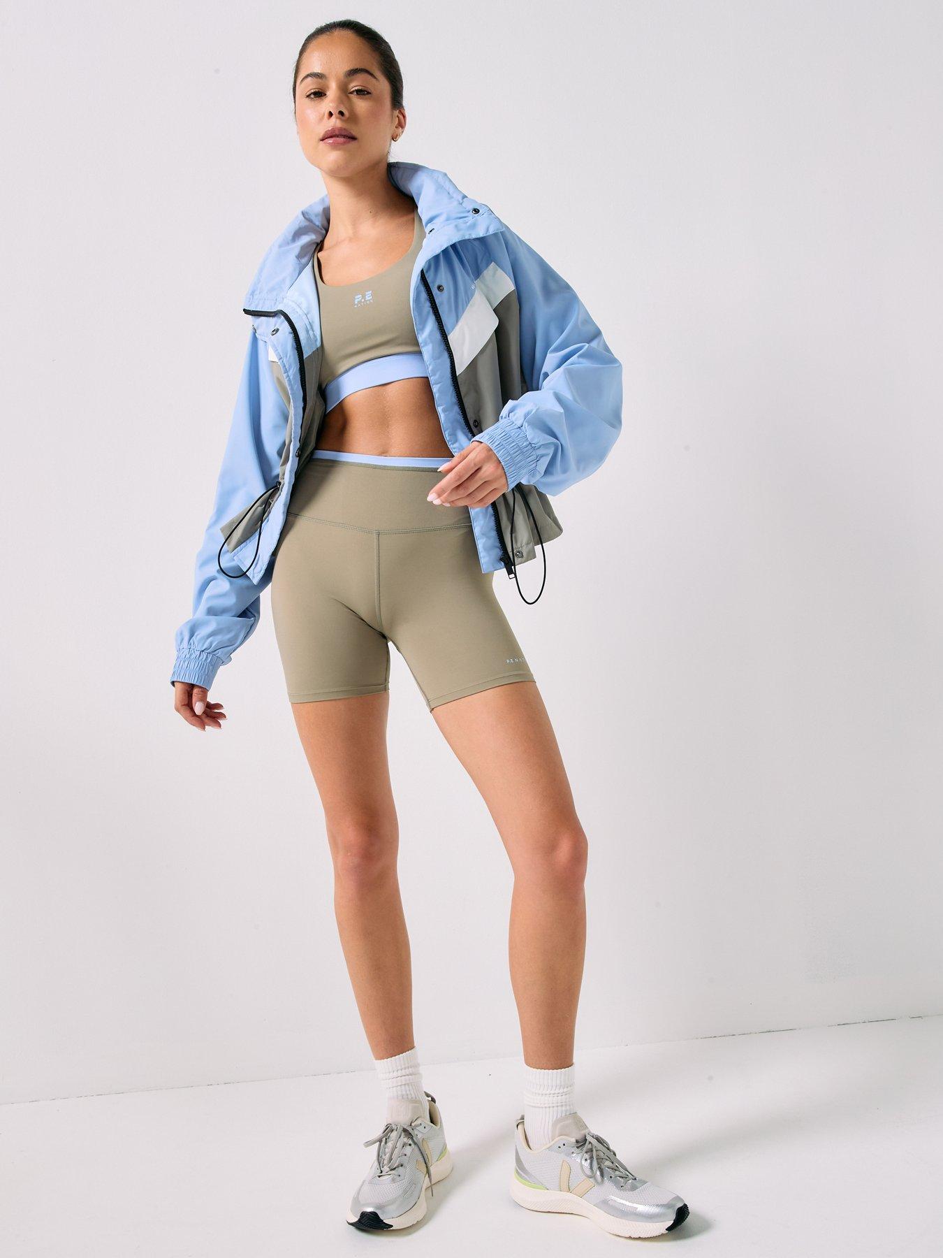 Image 3 of 6 of P.E Nation Womens Training Shelter Jacket - Blue
