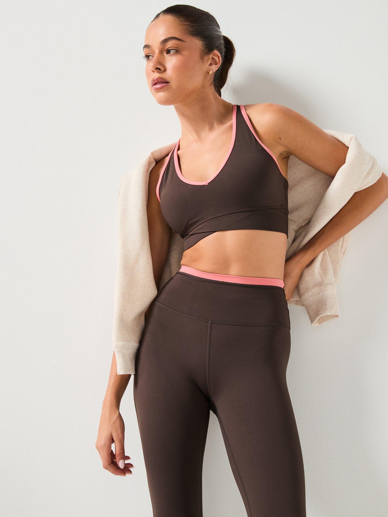 Image 5 of 6 of P.E Nation Womens Training Vita Bra - Grey