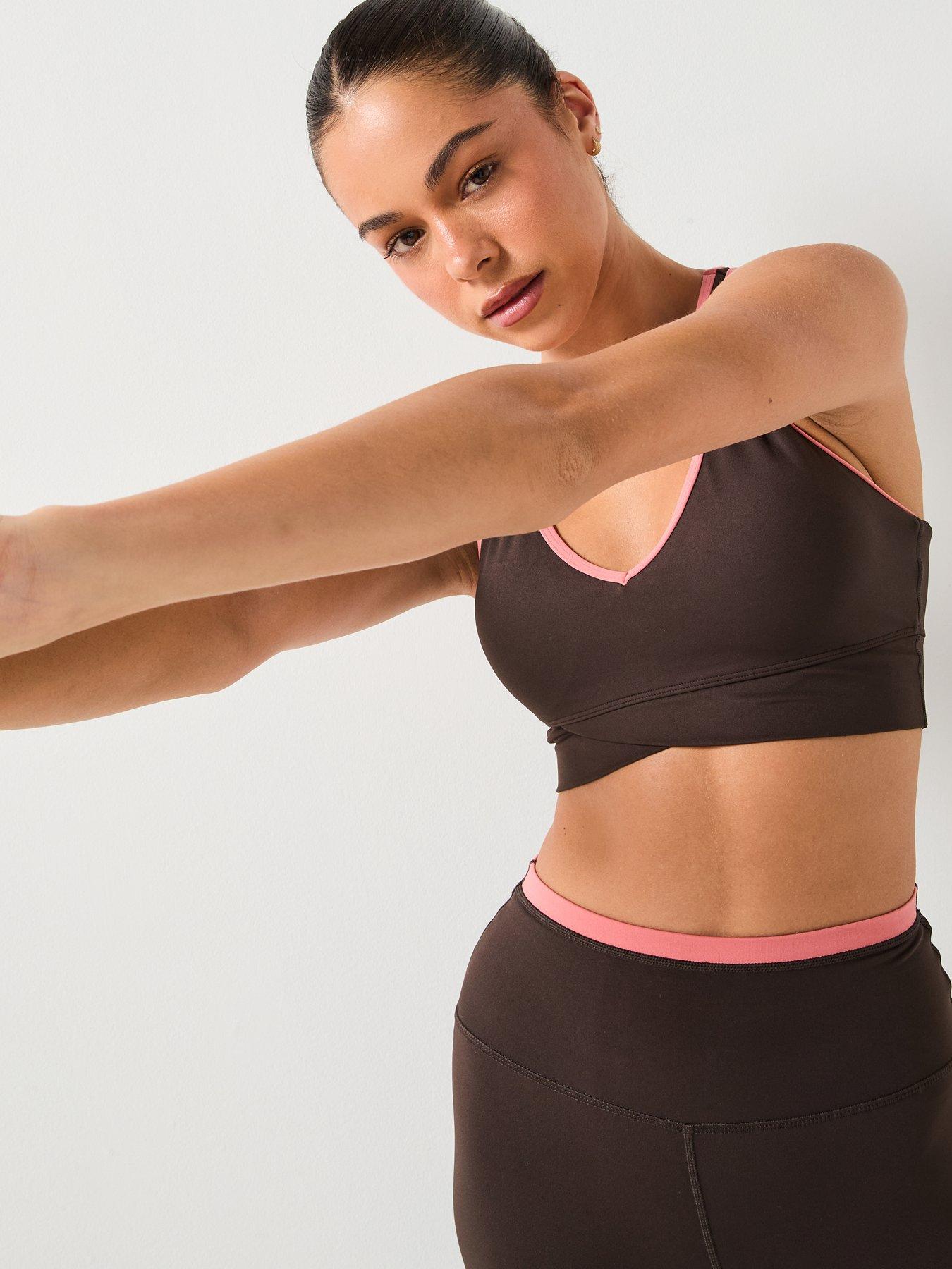 Image 6 of 6 of P.E Nation Womens Training Vita Bra - Grey