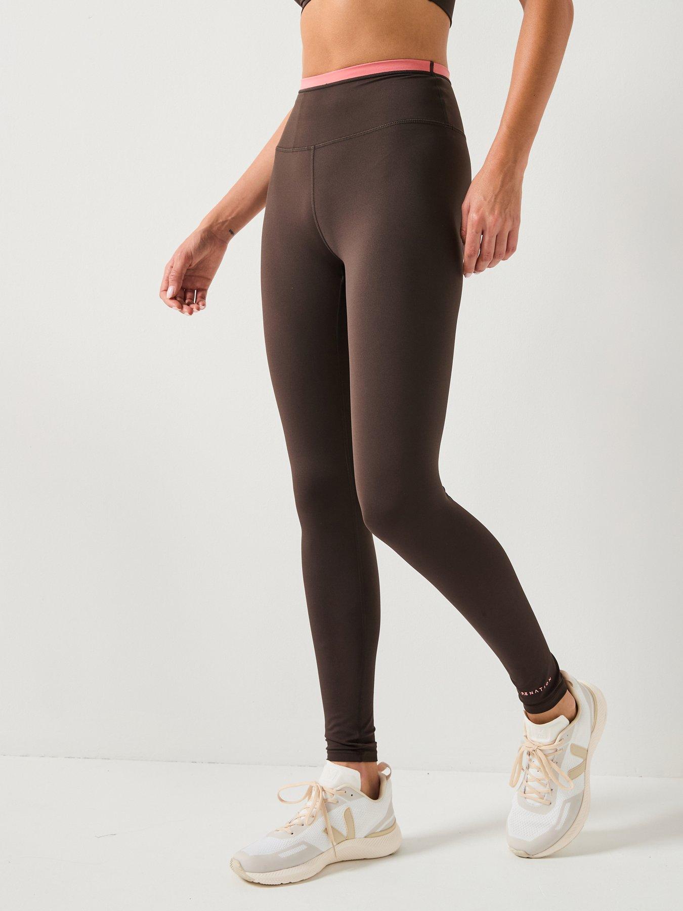 undefined Womens Training Vita Full Length Legging - Grey