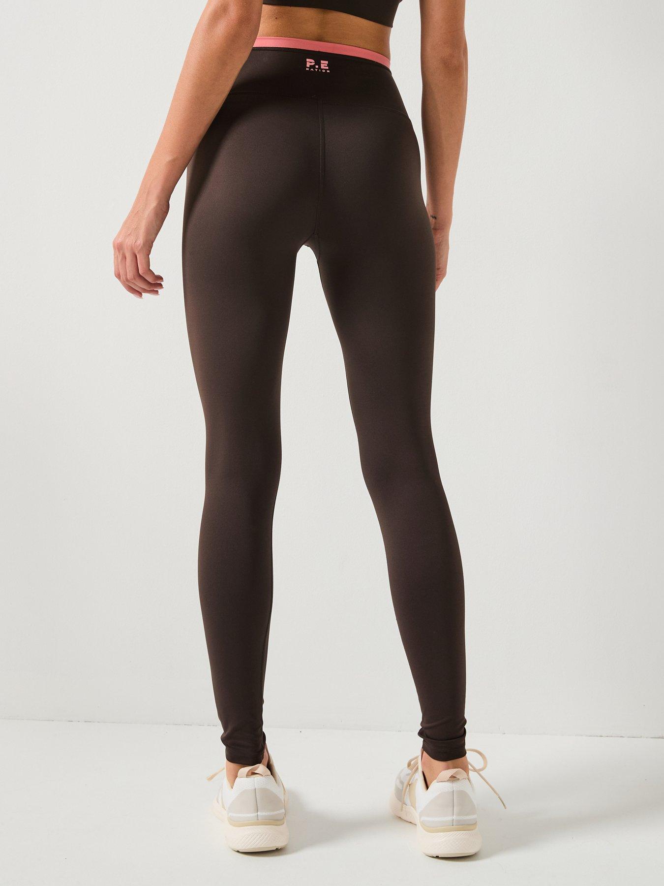Image 2 of 5 of P.E Nation Womens Training Vita Full Length Legging - Grey
