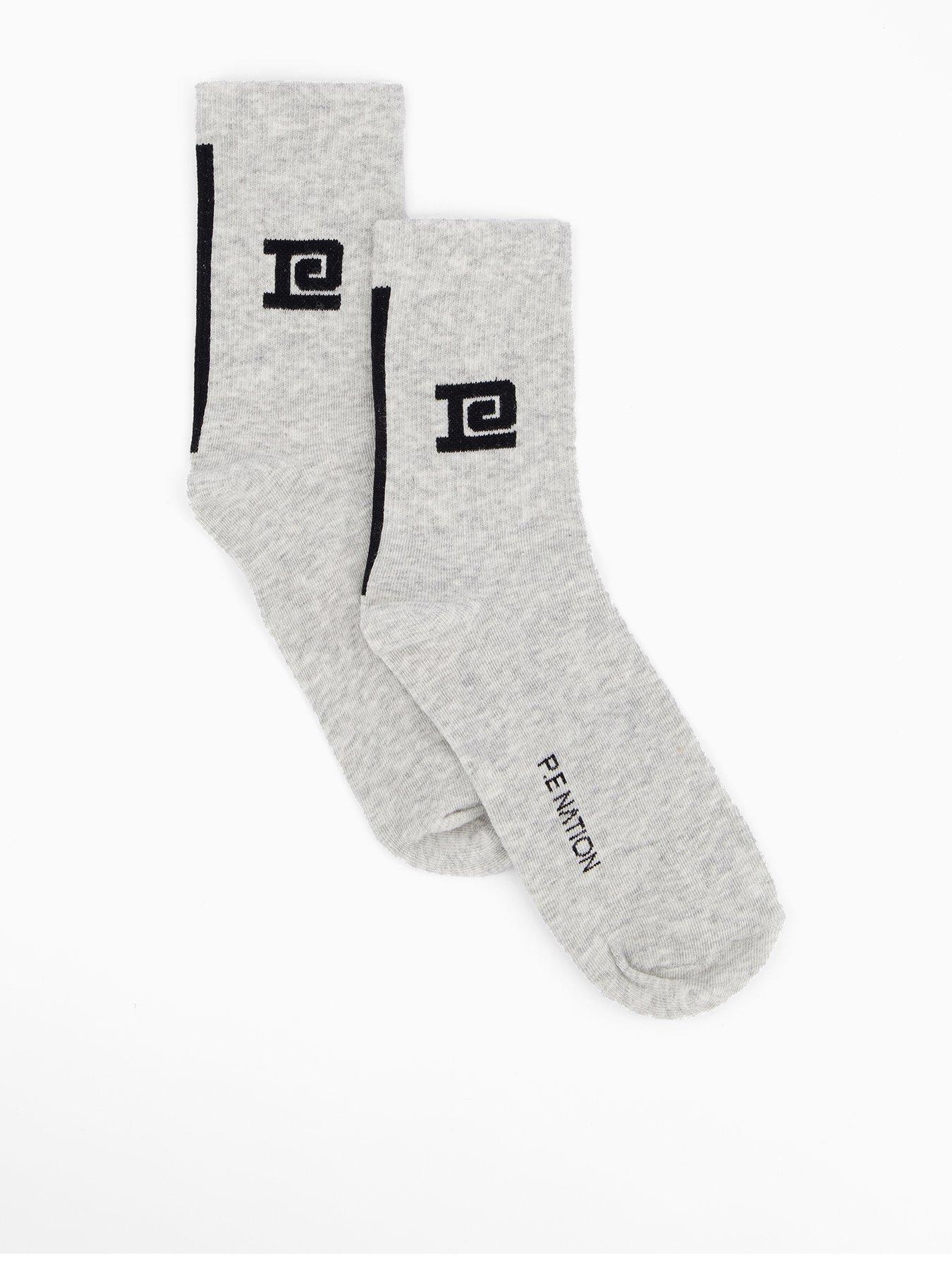 P.E Nation Womens Training Medley Sock - Grey