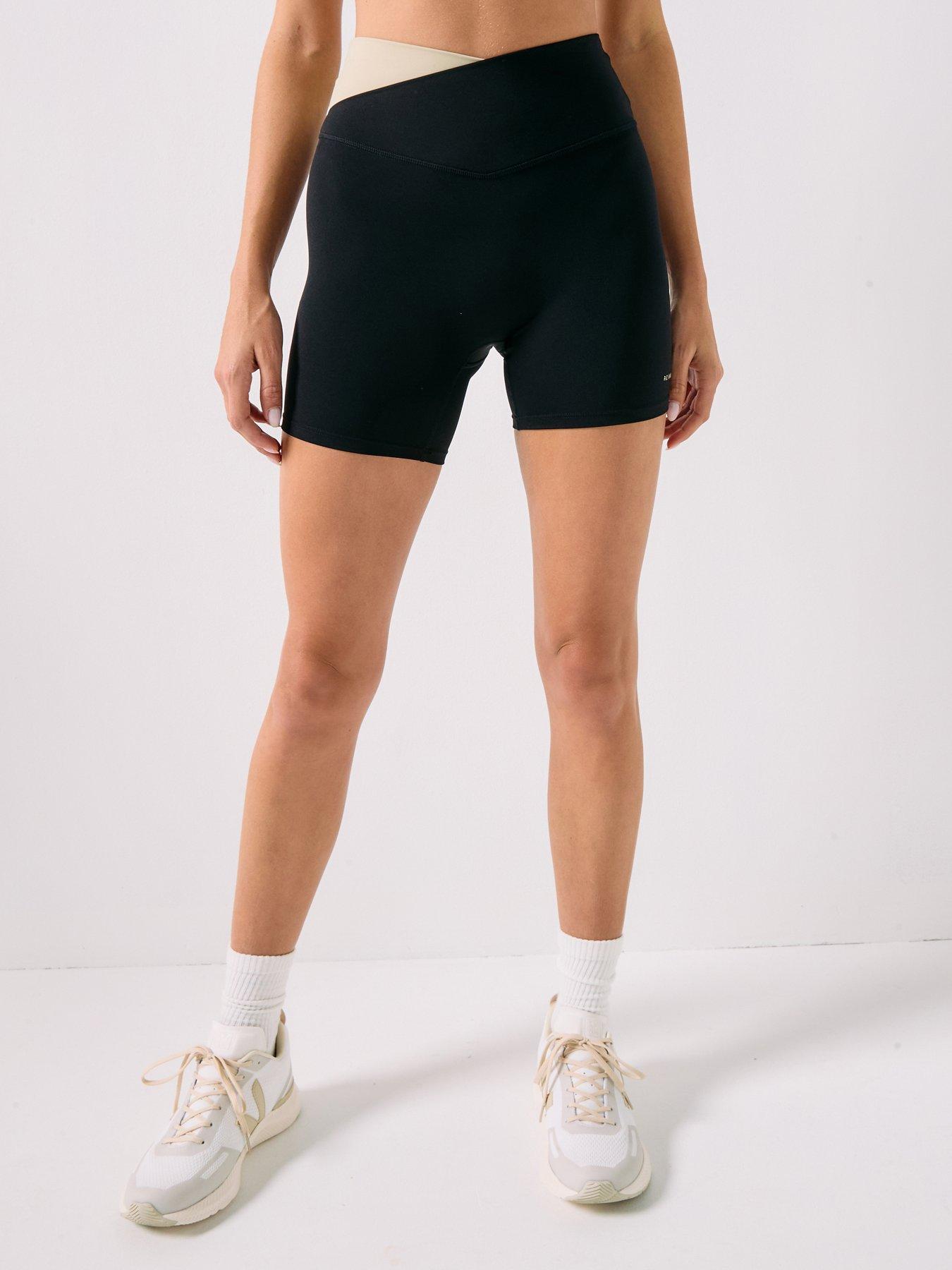 P.E Nation Womens Training Wander 5 Inch Bike Short - Black