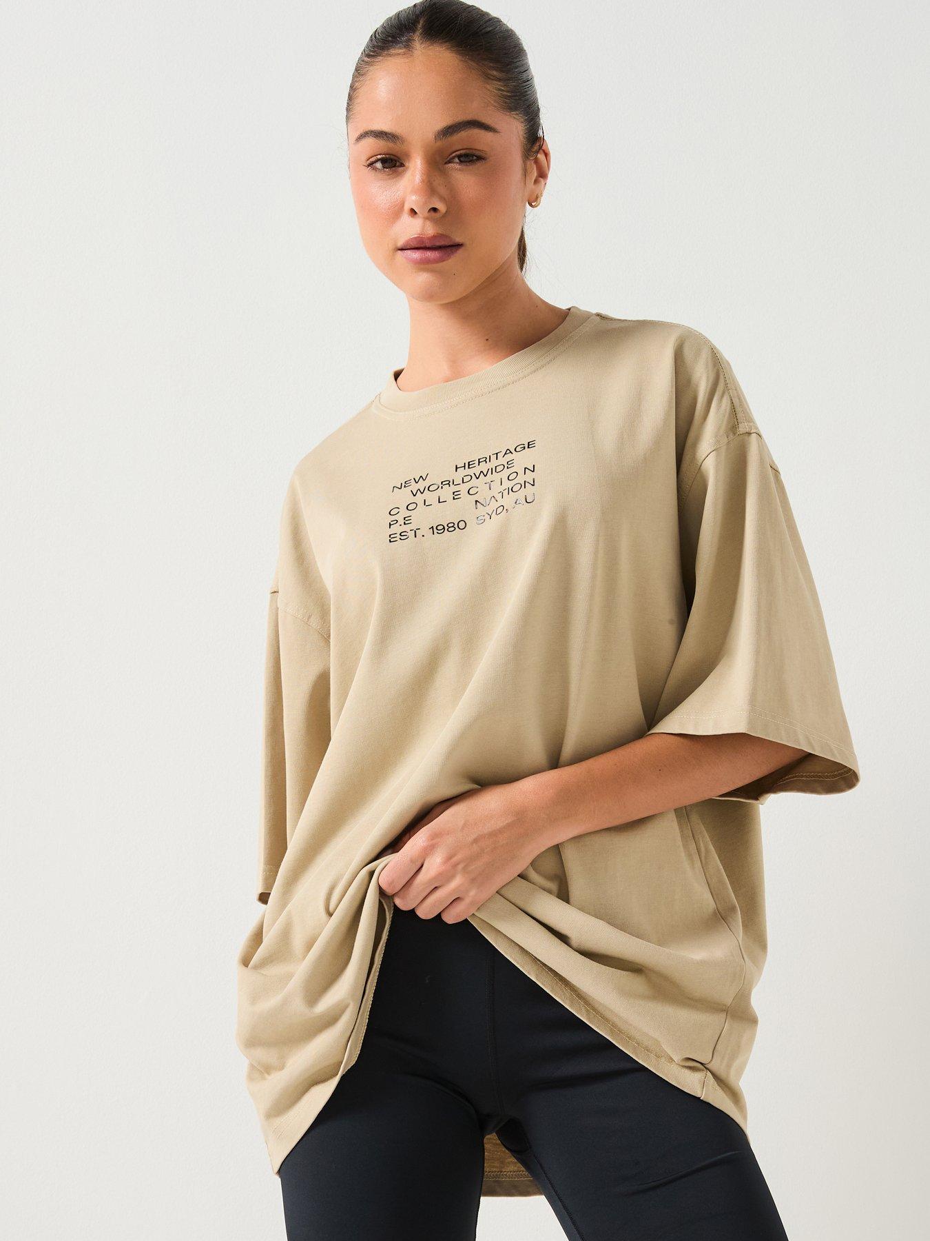 undefined Womens Training Lamont Tee - Beige