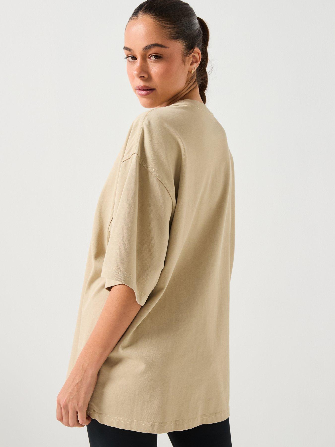 Image 2 of 5 of P.E Nation Womens Training Lamont Tee - Beige
