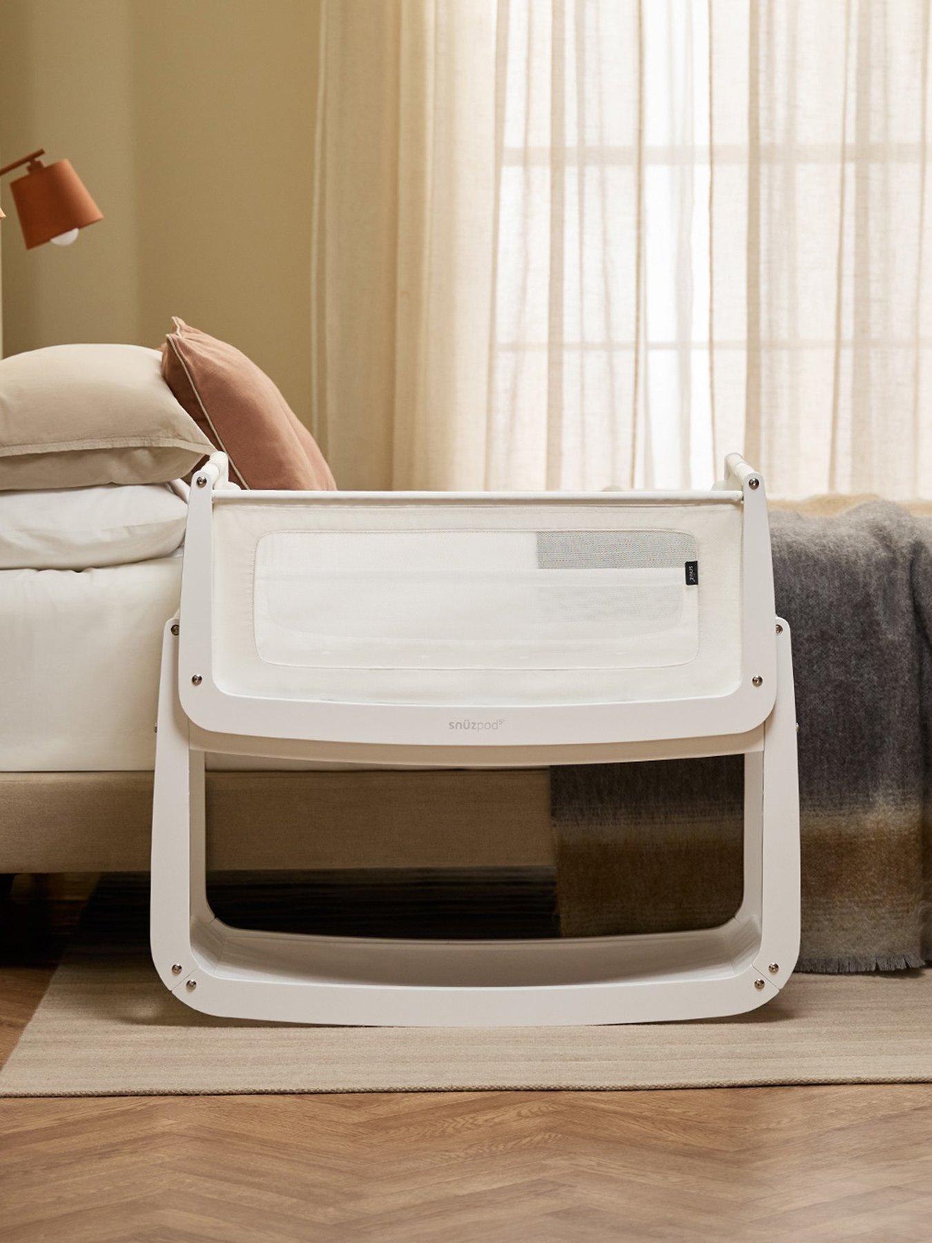 undefined SnuzPod 5 Bedside Crib - White