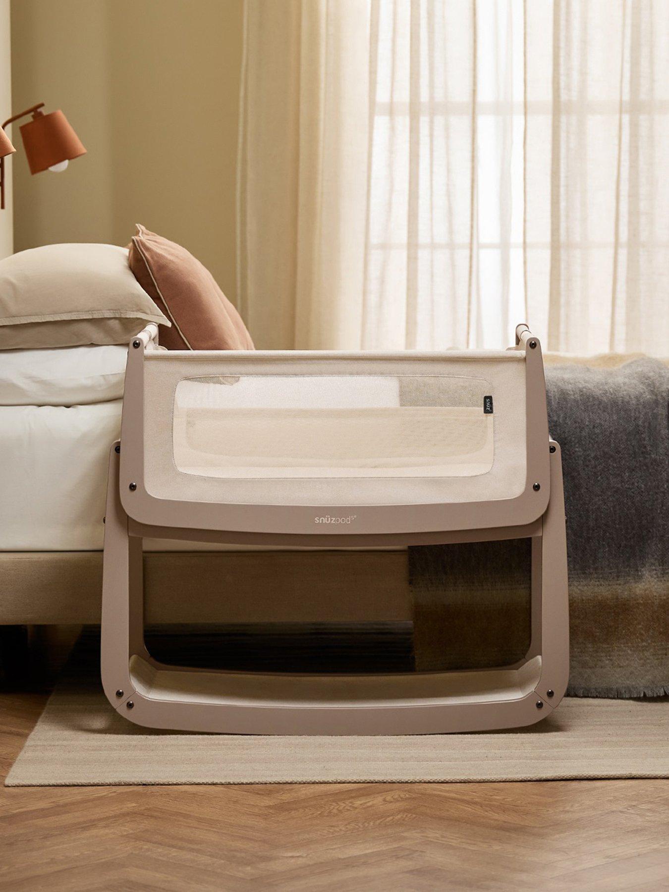  image of snuz-snuzpod-5-bedside-crib-mocha