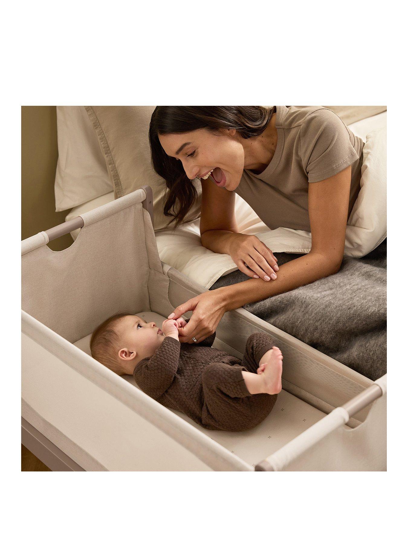  image of snuz-snuzpod-5-bedside-crib-mocha
