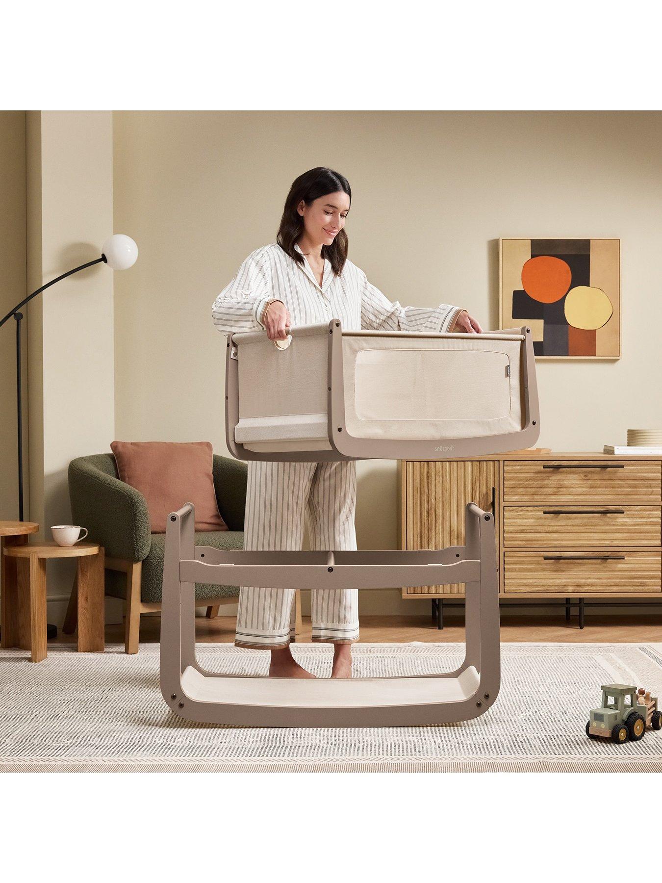 image of snuz-snuzpod-5-bedside-crib-mocha