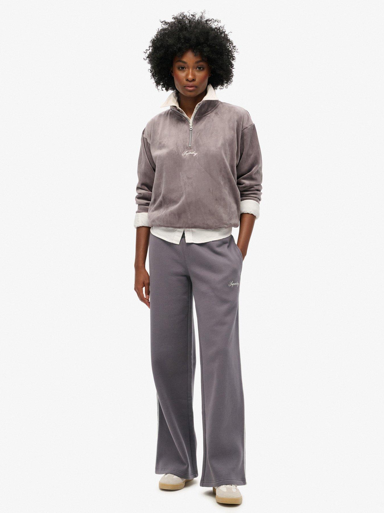 undefined Country Club Straight Joggers - Grey