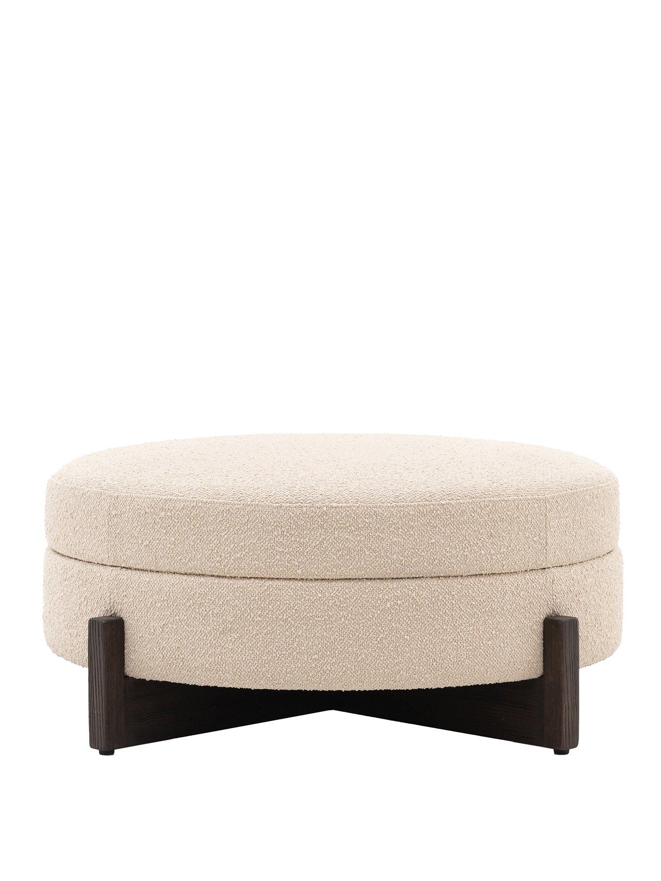 Image 2 of 7 of Gallery Direct Safira Storage Footstool
