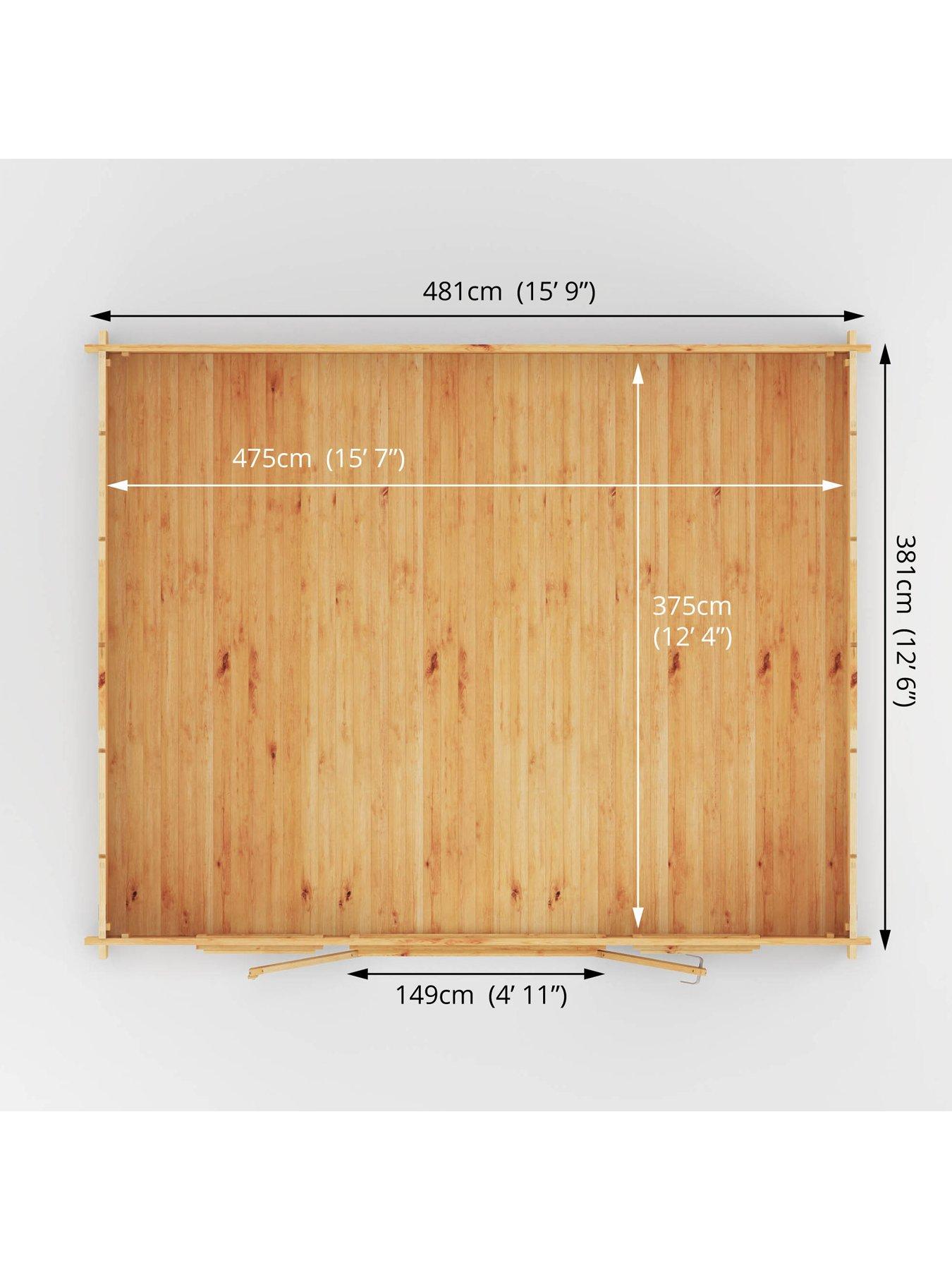  image of mercia-5m-x-4m-home-office-studio-log-cabin-28mm