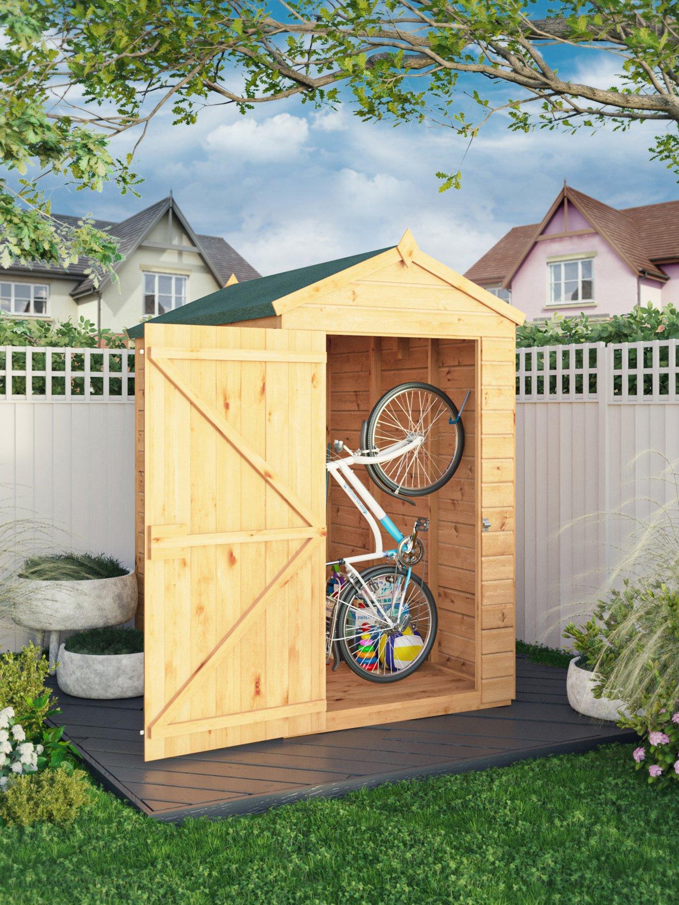  image of mercia-6-x-4-woodsman-shiplap-apex-shed