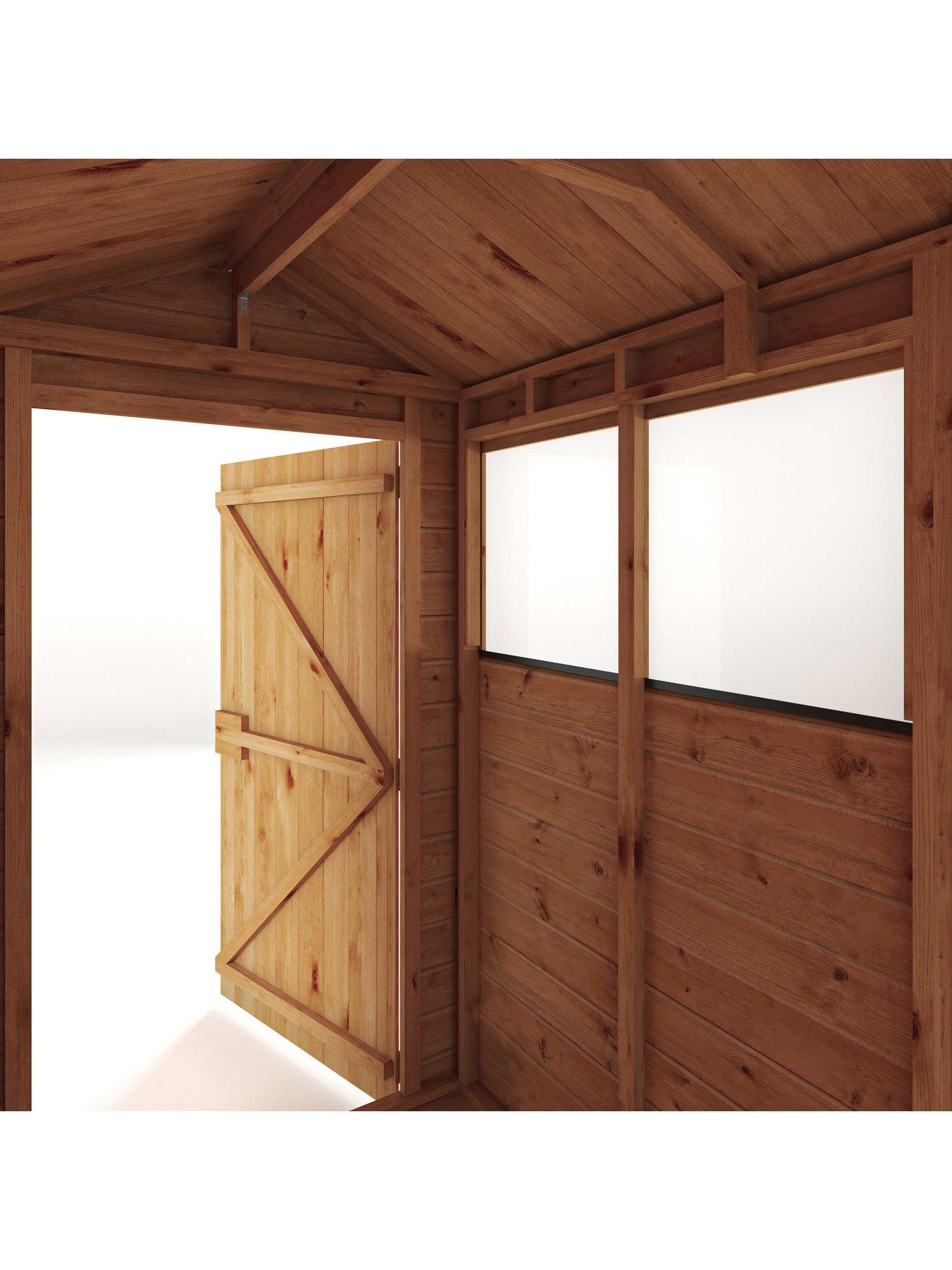  image of mercia-6-x-4-woodsman-shiplap-apex-shed