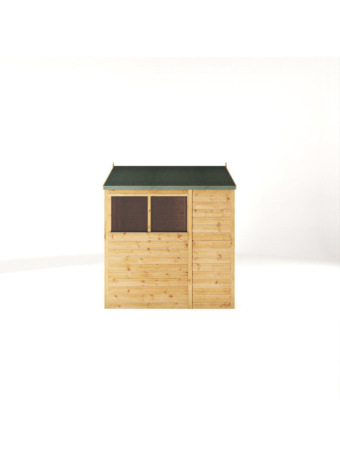  image of mercia-6-x-6-woodsman-shiplap-apex-shed