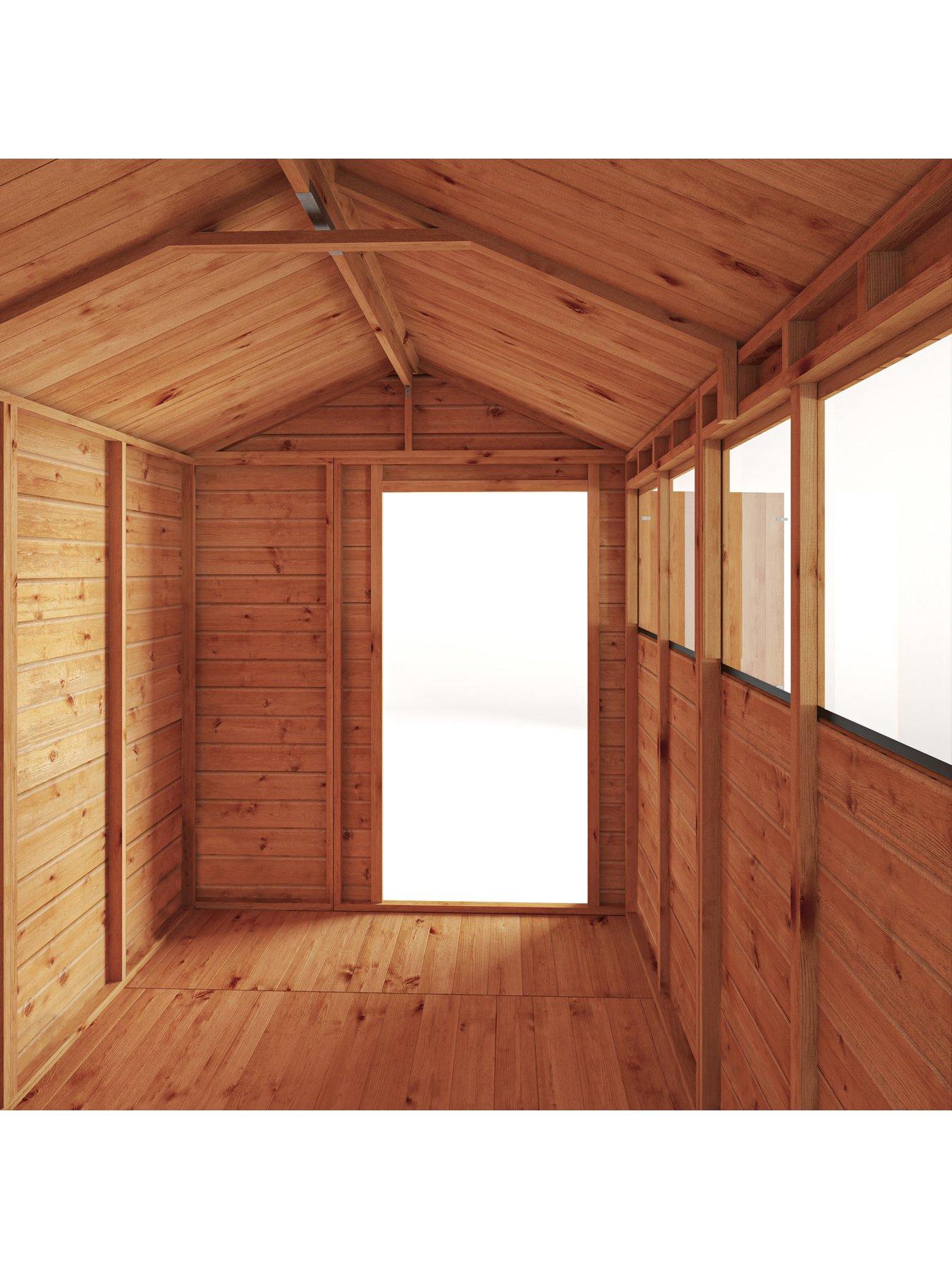  image of mercia-10-x-6-woodsman-shiplap-apex-shed