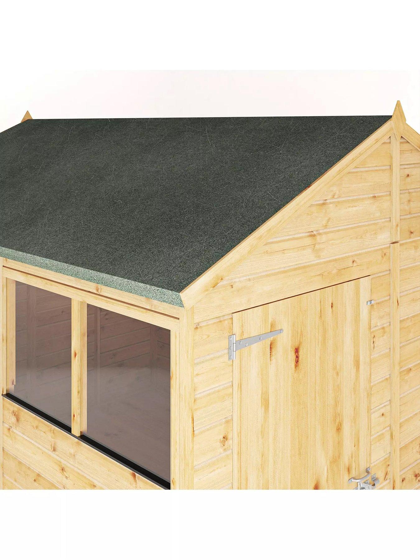  image of mercia-10-x-8-woodsman-shiplap-apex-shed