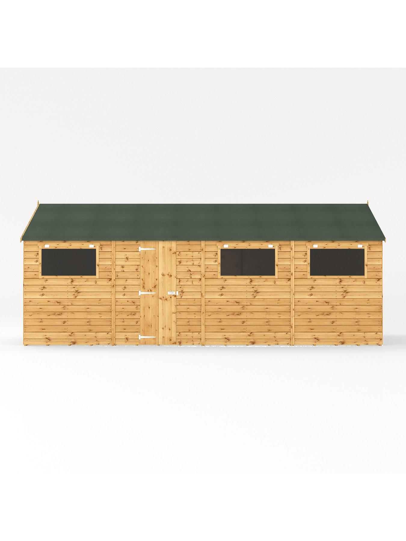 Image 4 of 7 of MERCIA 20 x 10ft Premium Shiplap Apex Workshop - PEFC&reg; Certified