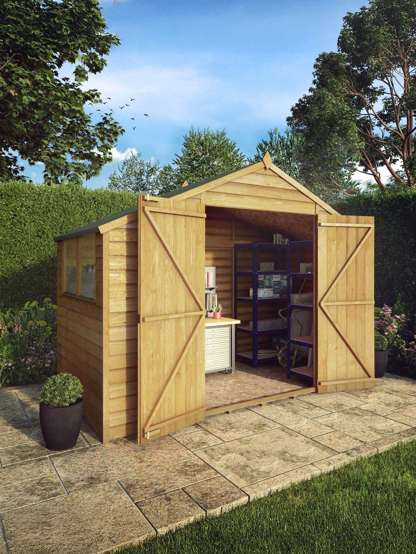 Image 1 of 7 of MERCIA 5 x 10ft Overlap Apex Workshop - FSC&reg; Certified