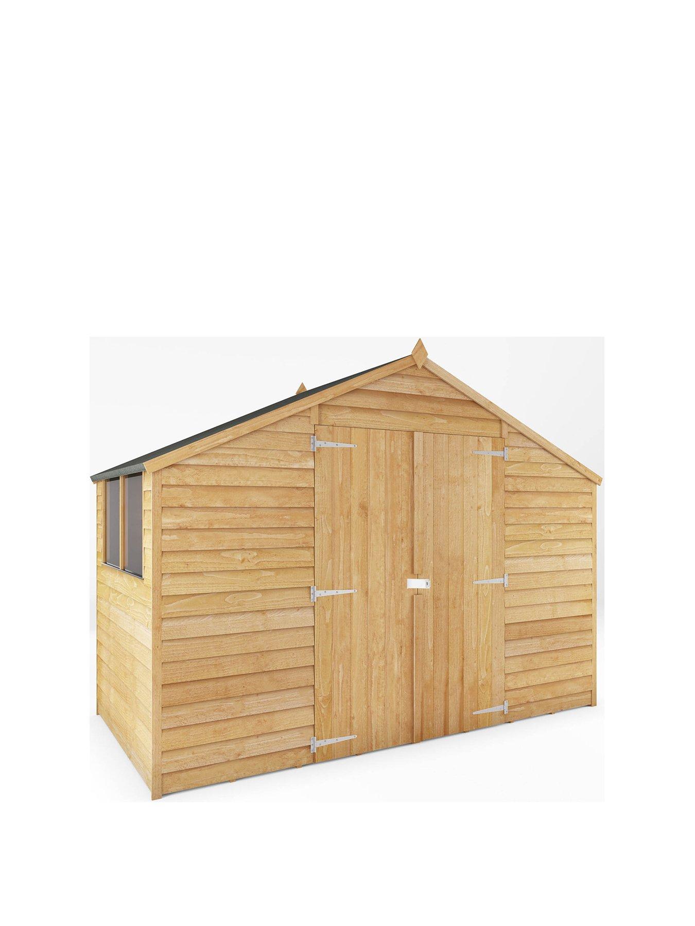 Image 2 of 7 of MERCIA 5 x 10ft Overlap Apex Workshop - FSC&reg; Certified