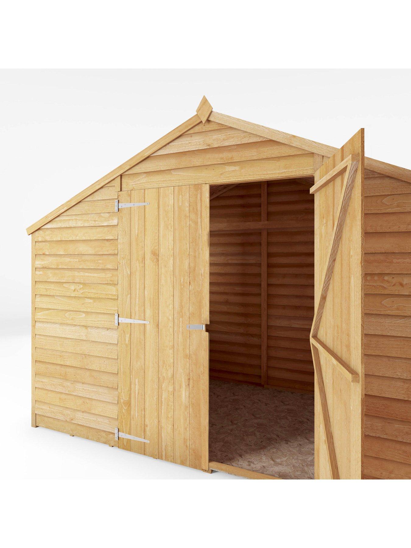 Image 5 of 7 of MERCIA 5 x 10ft Overlap Apex Workshop - FSC&reg; Certified