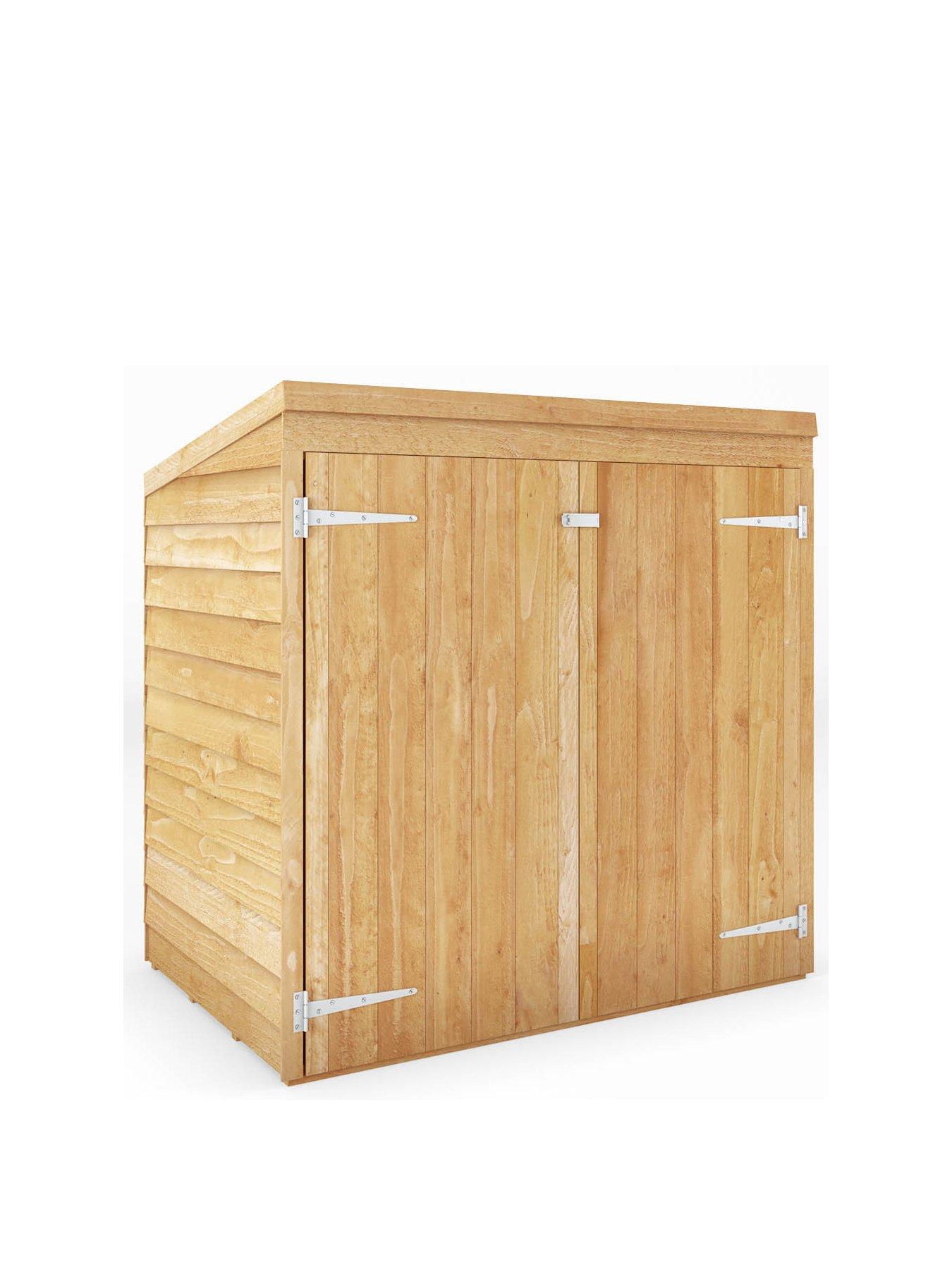 Image 2 of 7 of MERCIA Mercia 3 x 5ft Overlap Pent Mower Store - FSC&reg; Certified