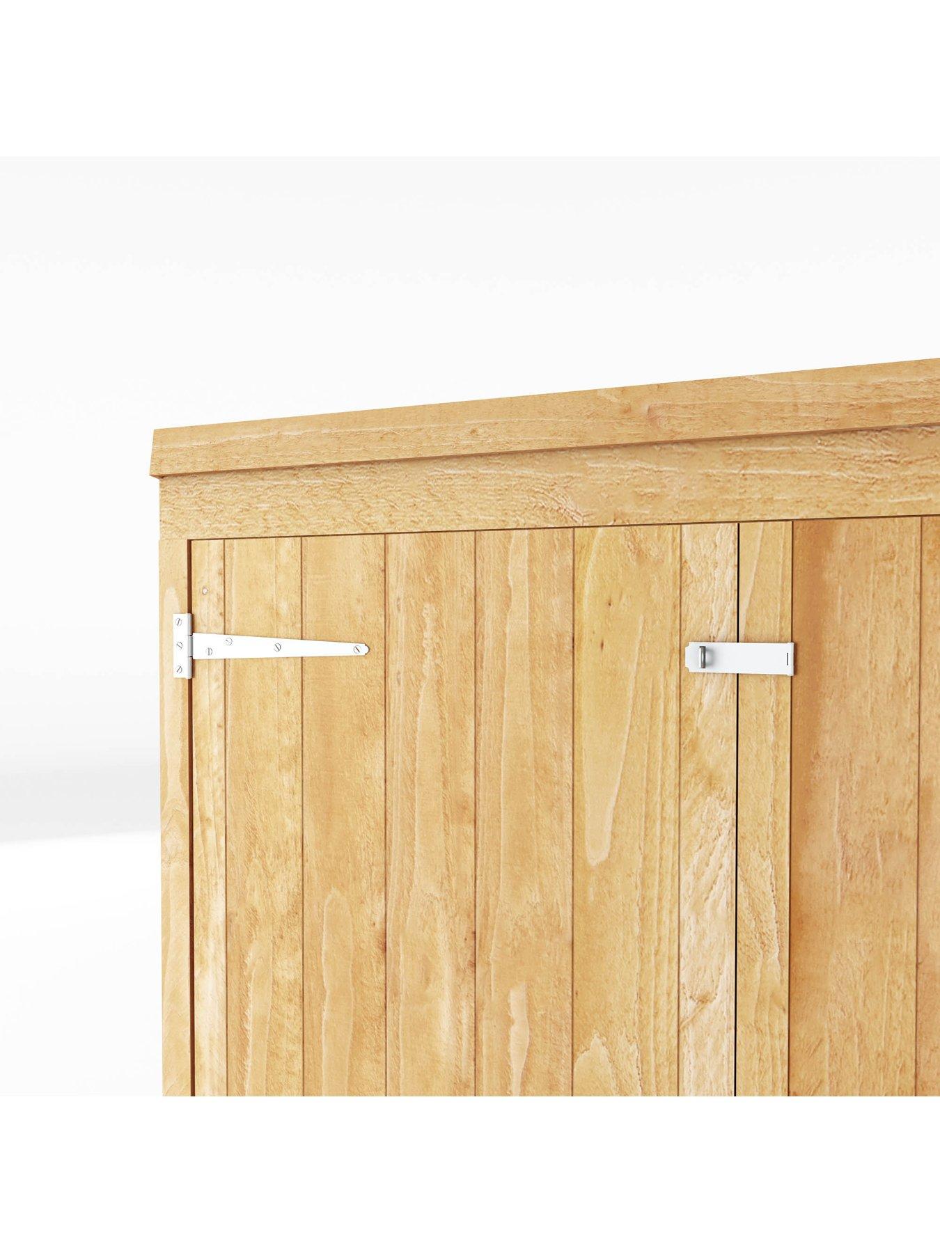 Image 4 of 7 of MERCIA Mercia 3 x 5ft Overlap Pent Mower Store - FSC&reg; Certified