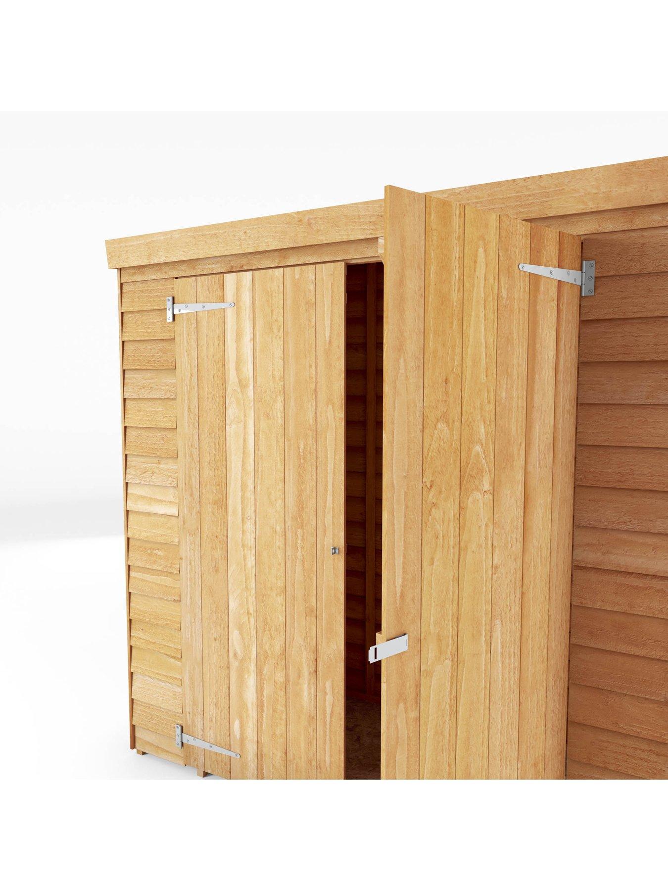 Image 4 of 7 of MERCIA 6 x 2'6ft Overlap Pent Storage Shed - FSC&reg; Certified