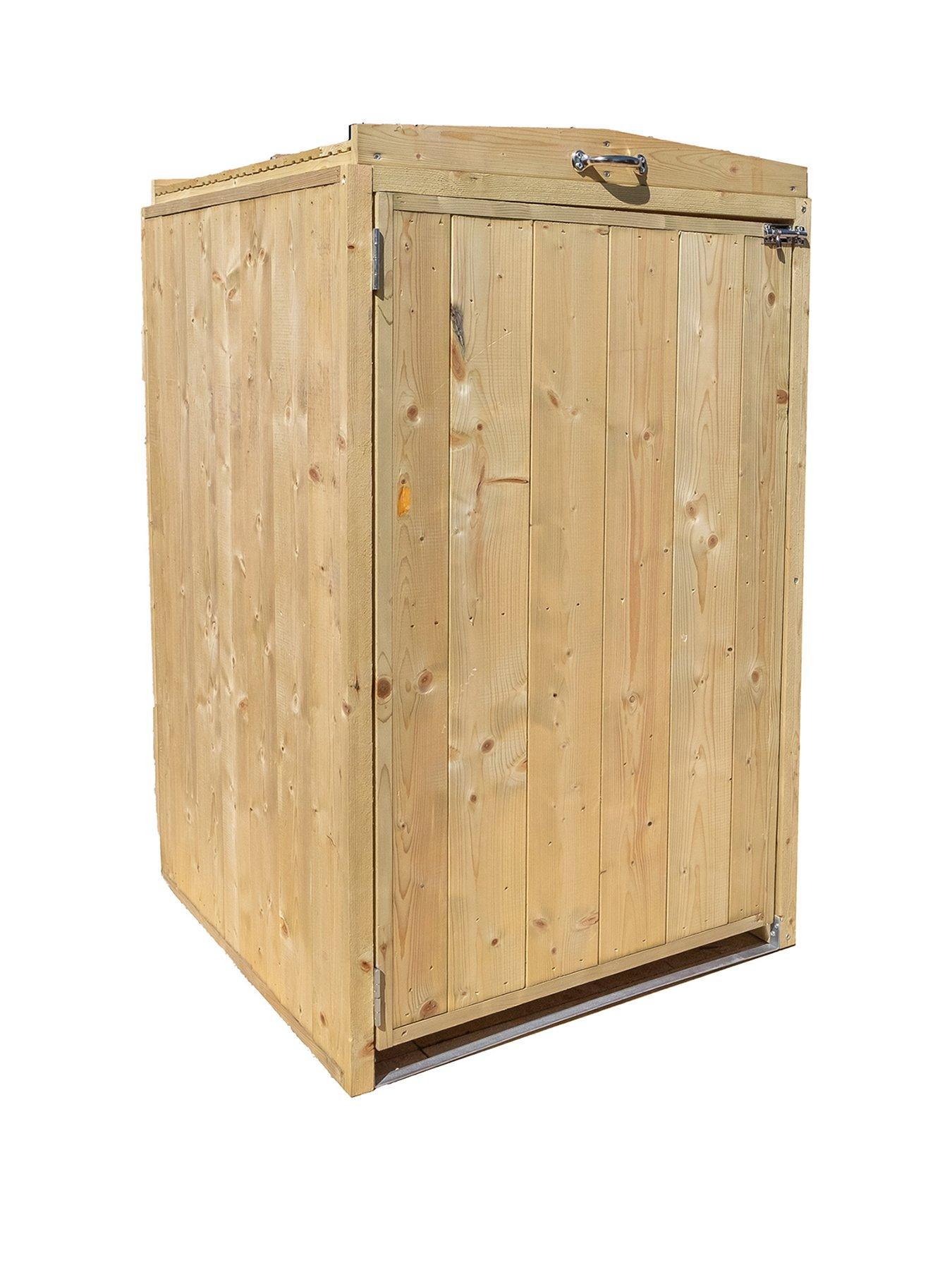  image of mercia-pressure-treated-premium-single-bin-store