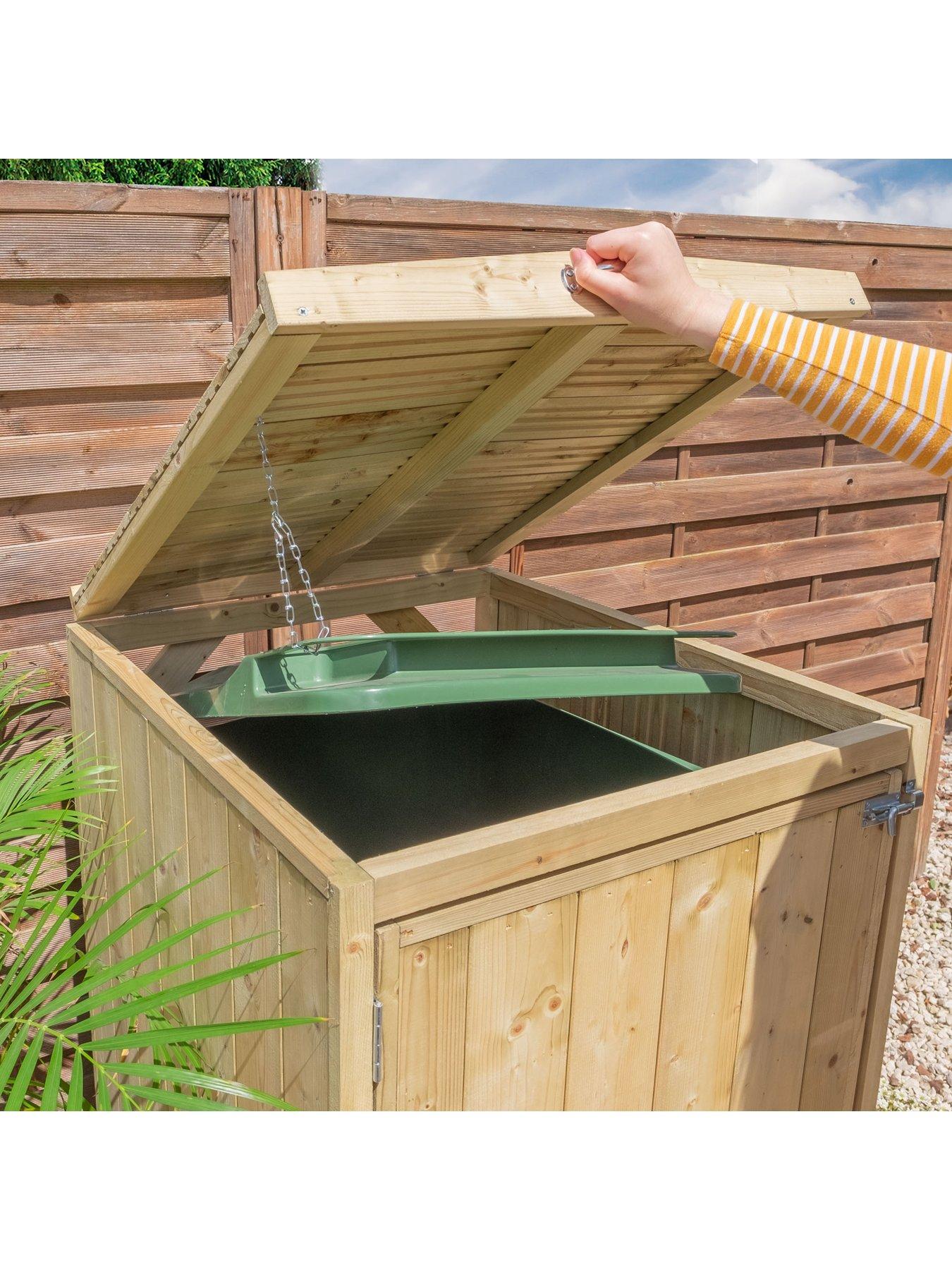 image of mercia-pressure-treated-premium-single-bin-store