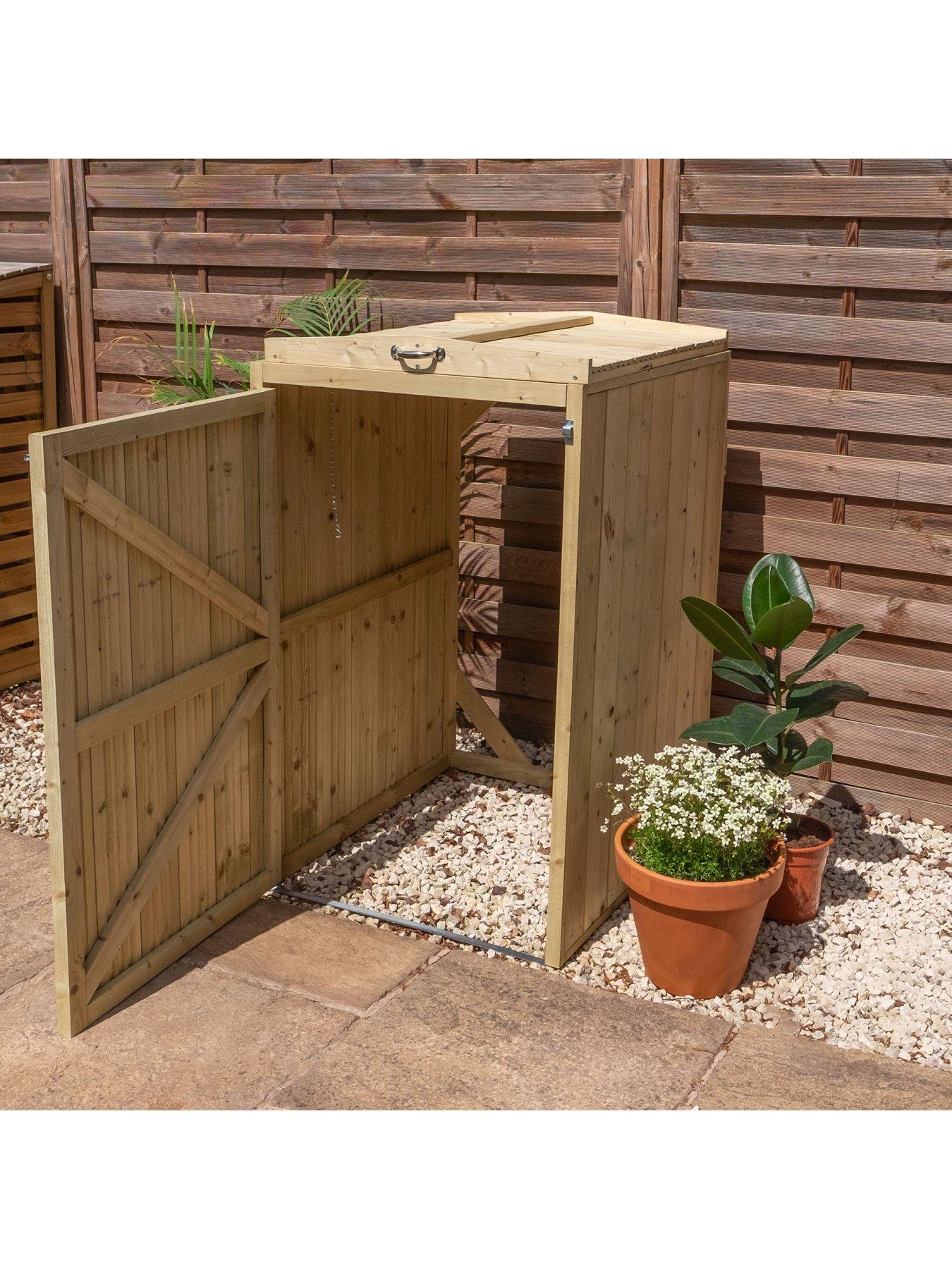  image of mercia-pressure-treated-premium-single-bin-store