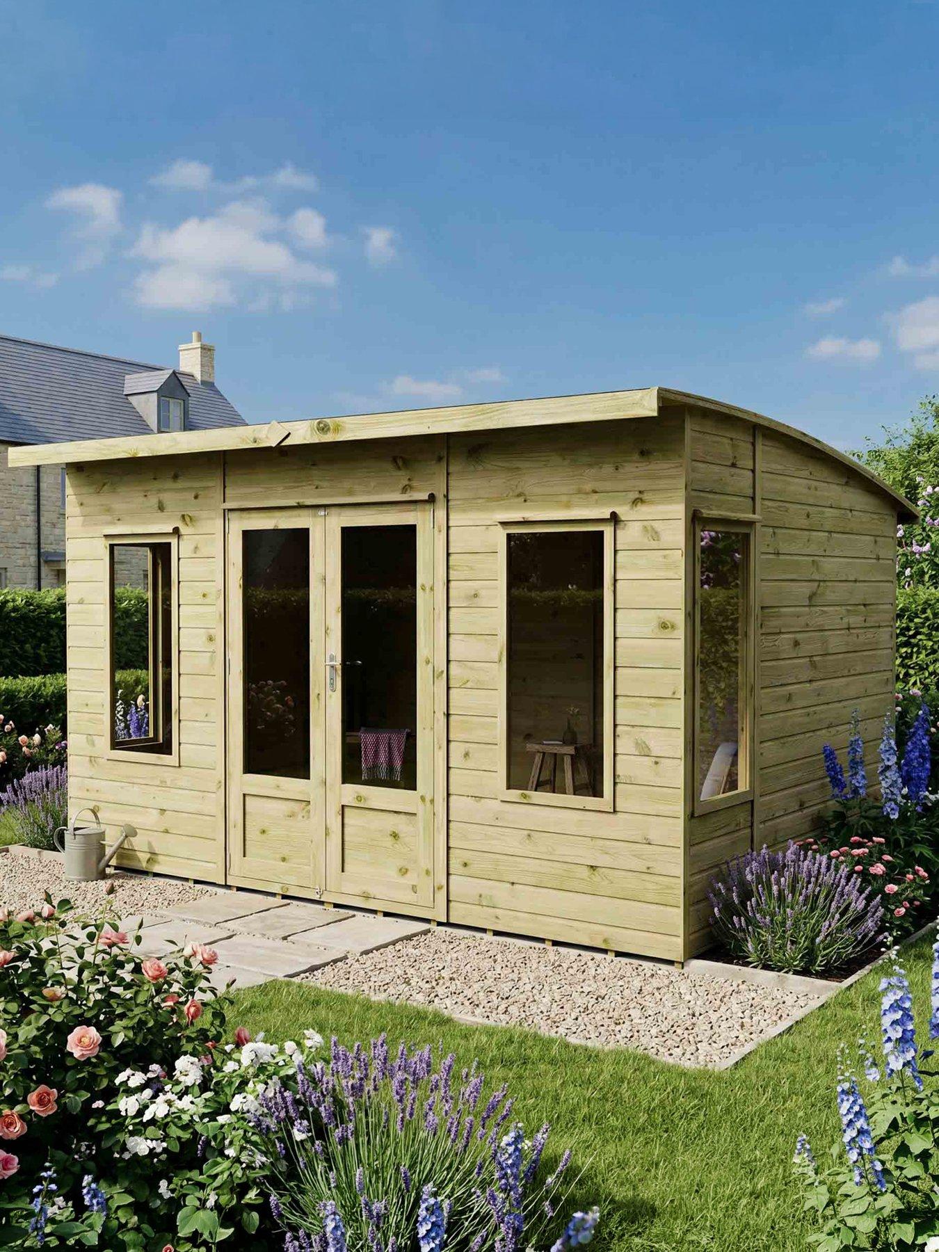 Image 1 of 7 of MERCIA 12 x 8ft Premium Helios Summerhouse - PEFC Certified