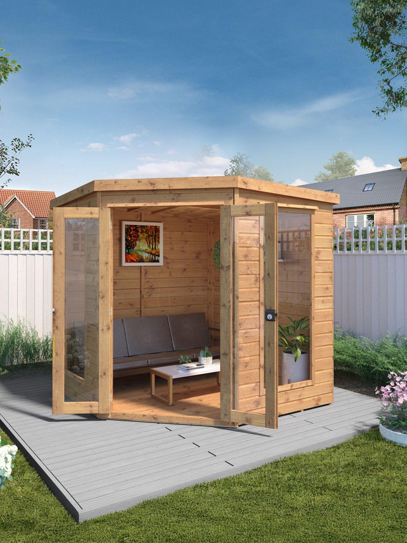 undefined 7 x 7ft Premium Corner Summerhouse