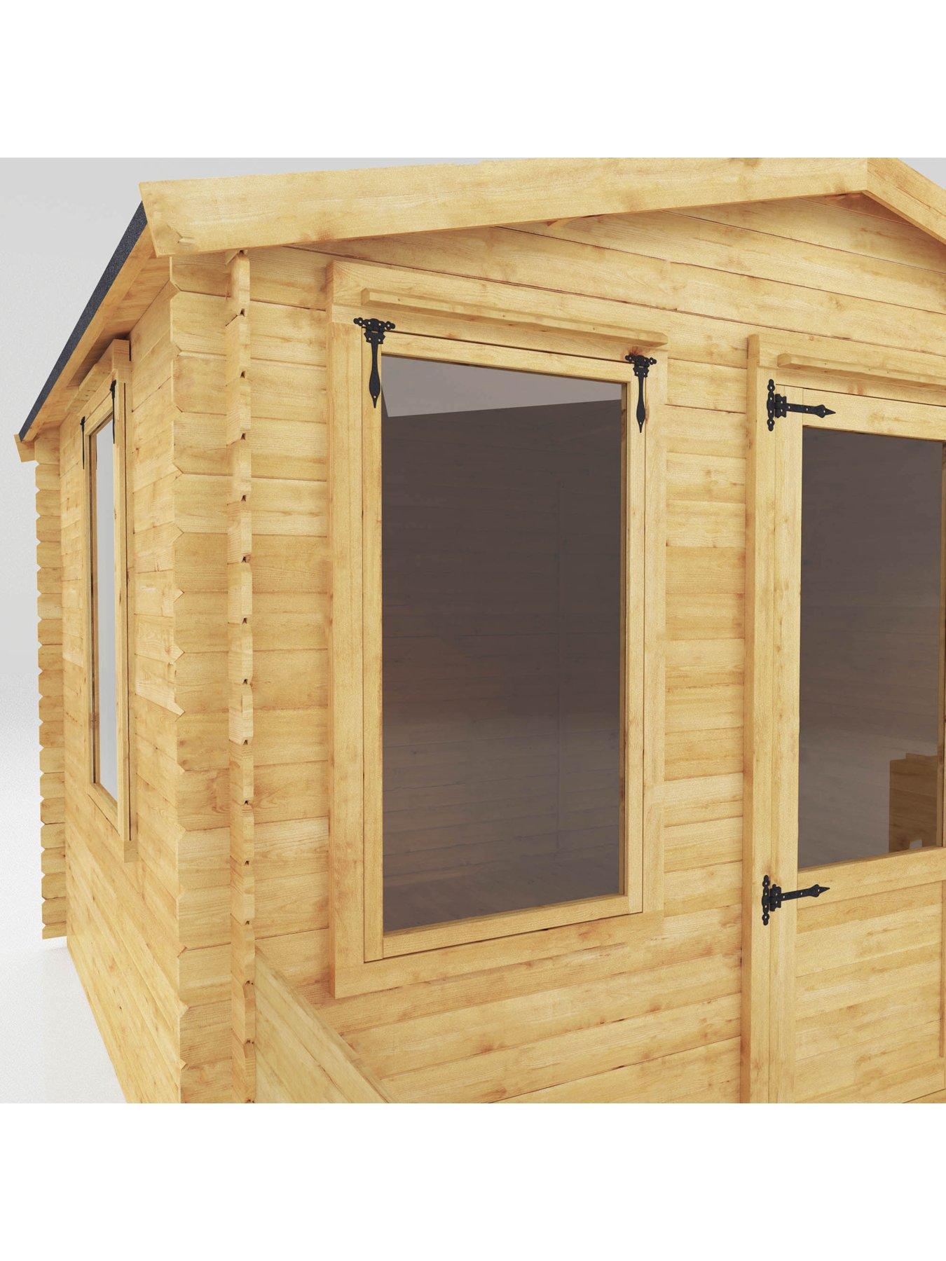  image of mercia-33m-x-37m-apex-log-cabin-with-veranda-19mm