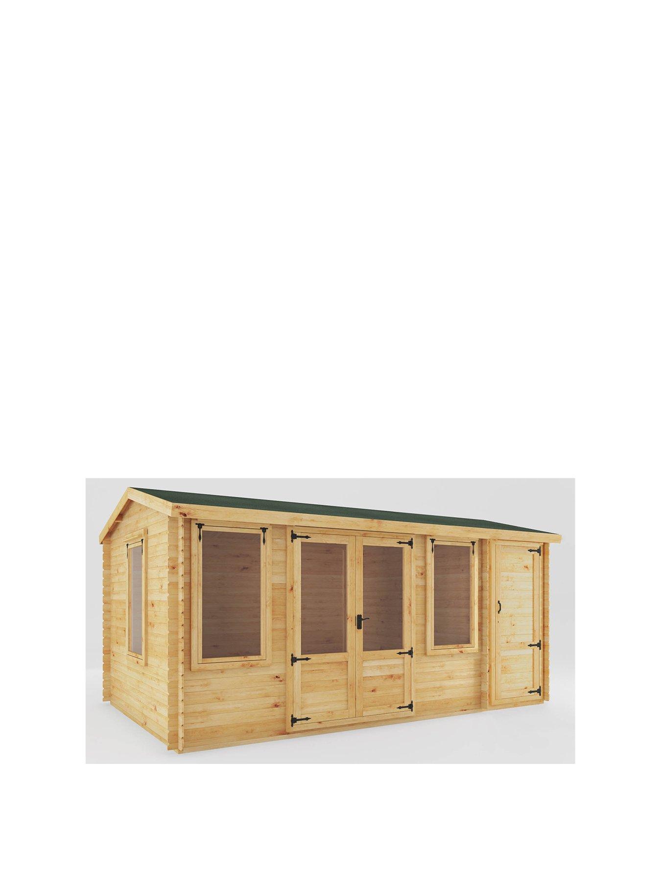  image of mercia-51m-x-3m-reverse-apex-log-cabin-with-side-shed-19mm