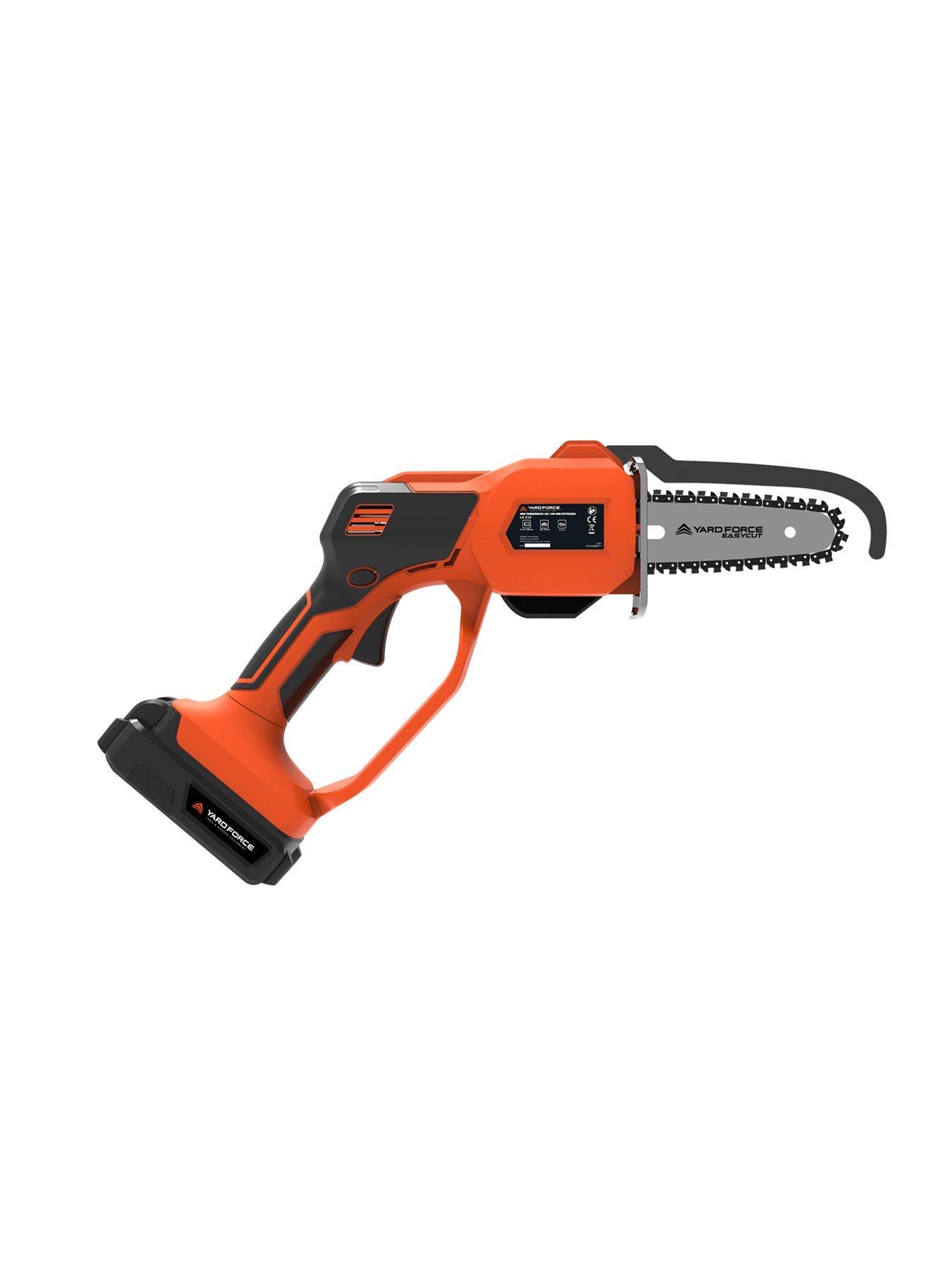  image of yard-force-20v-cordless-125cm-mini-pruning-saw-with-li-ion-battery-and-charger-ls-c13-cr20-range