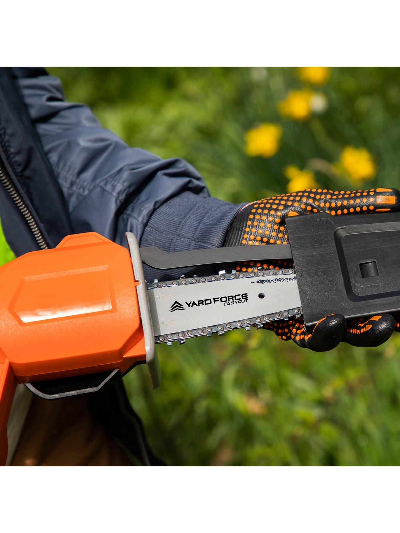  image of yard-force-20v-cordless-125cm-mini-pruning-saw-with-li-ion-battery-and-charger-ls-c13-cr20-range