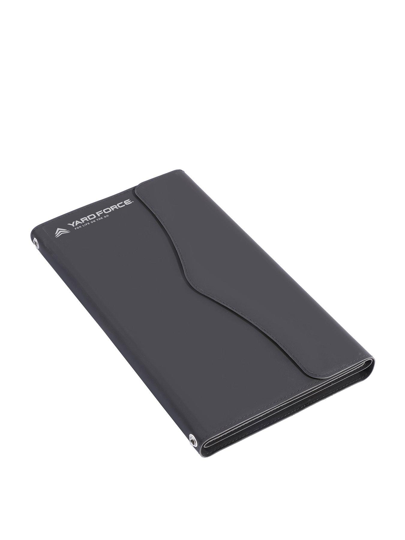 yard-force-21w12v-li-ion-portable-solar-power-bank-with-foldable-panel-and-usb-c-outputs-for-outdoor-activities-lx-pb21