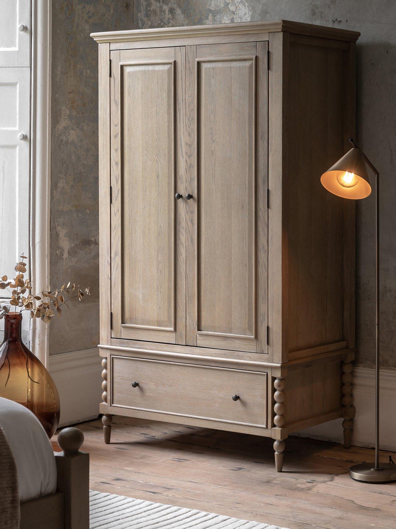 Image 1 of 7 of Gallery Direct Piave 2 Door 1 Drawer Wardrobe