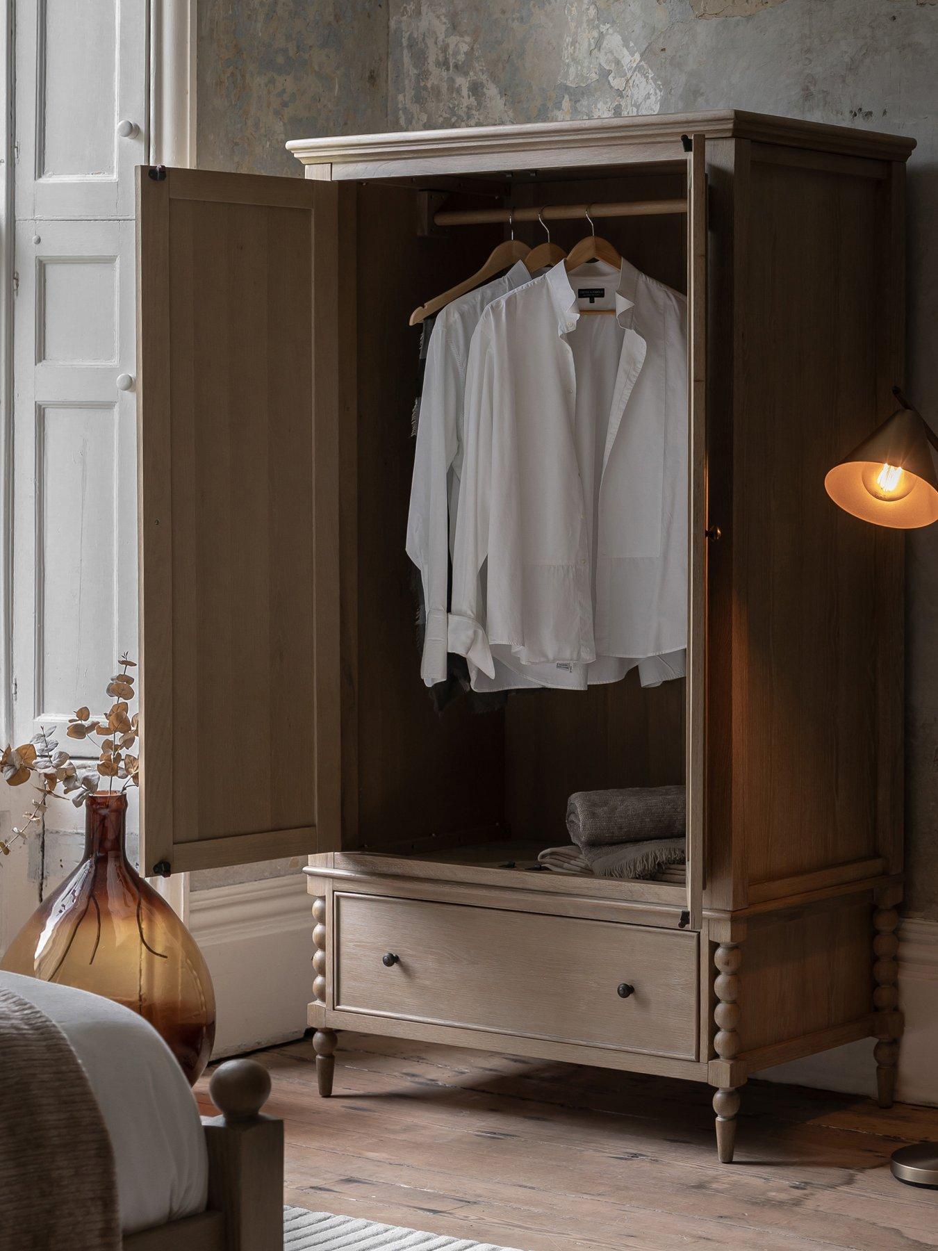Image 5 of 7 of Gallery Direct Piave 2 Door 1 Drawer Wardrobe