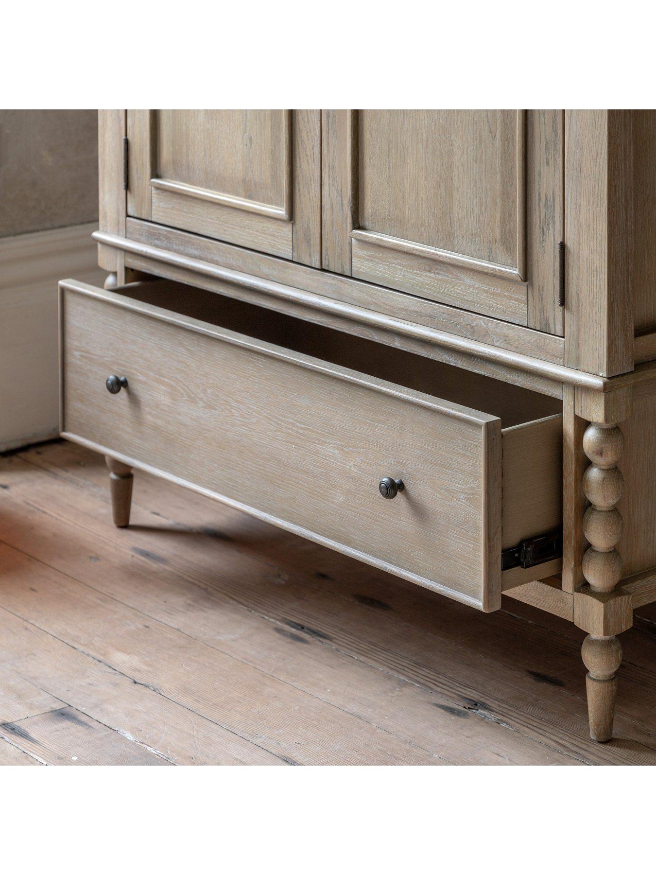 Image 6 of 7 of Gallery Direct Piave 2 Door 1 Drawer Wardrobe