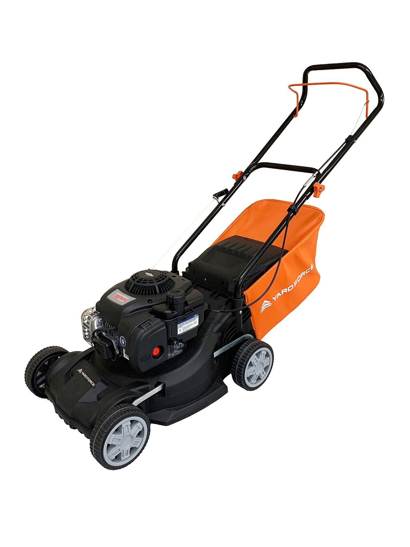 yard-force-40cm-hand-push-petrol-lawnmower-with-125cc-briggs-and-stratton-300-engine-gmb40