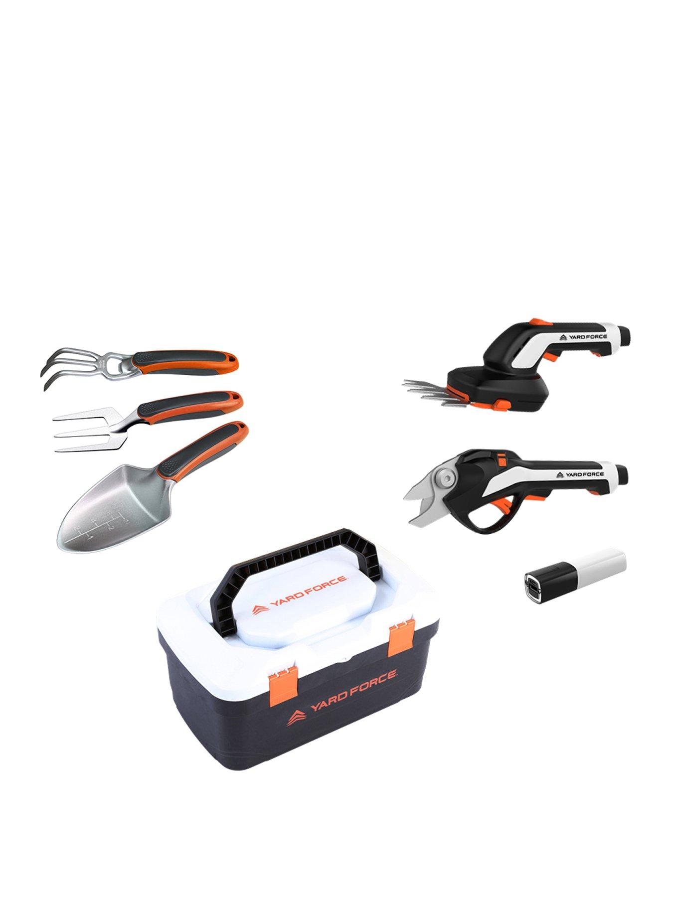 undefined Vita Hand Tool Set for Gardens and Balconies with Portable Box and Lithium Ion Battery - HX V06S
