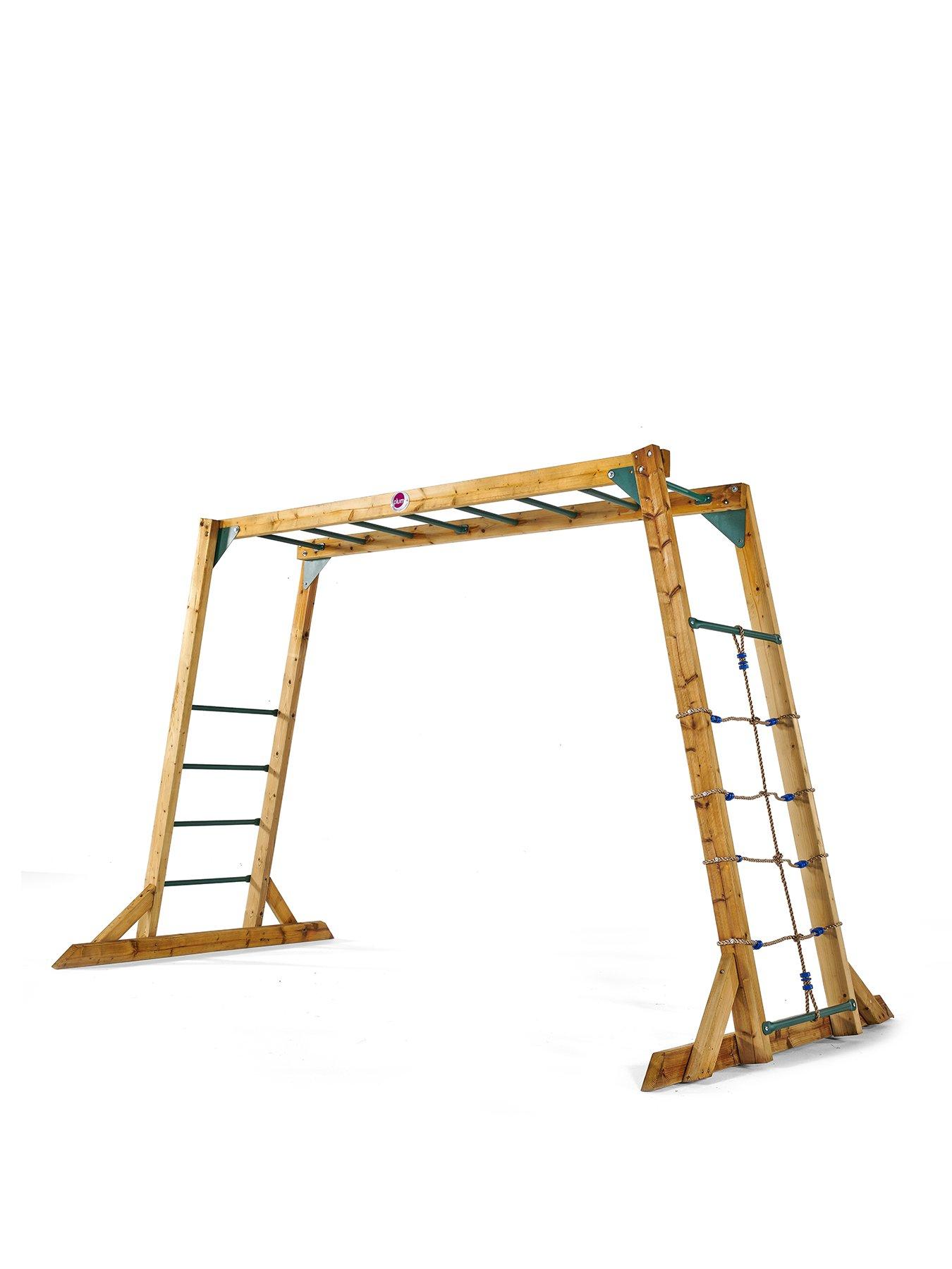 plum-wooden-monkey-bars-free-standing