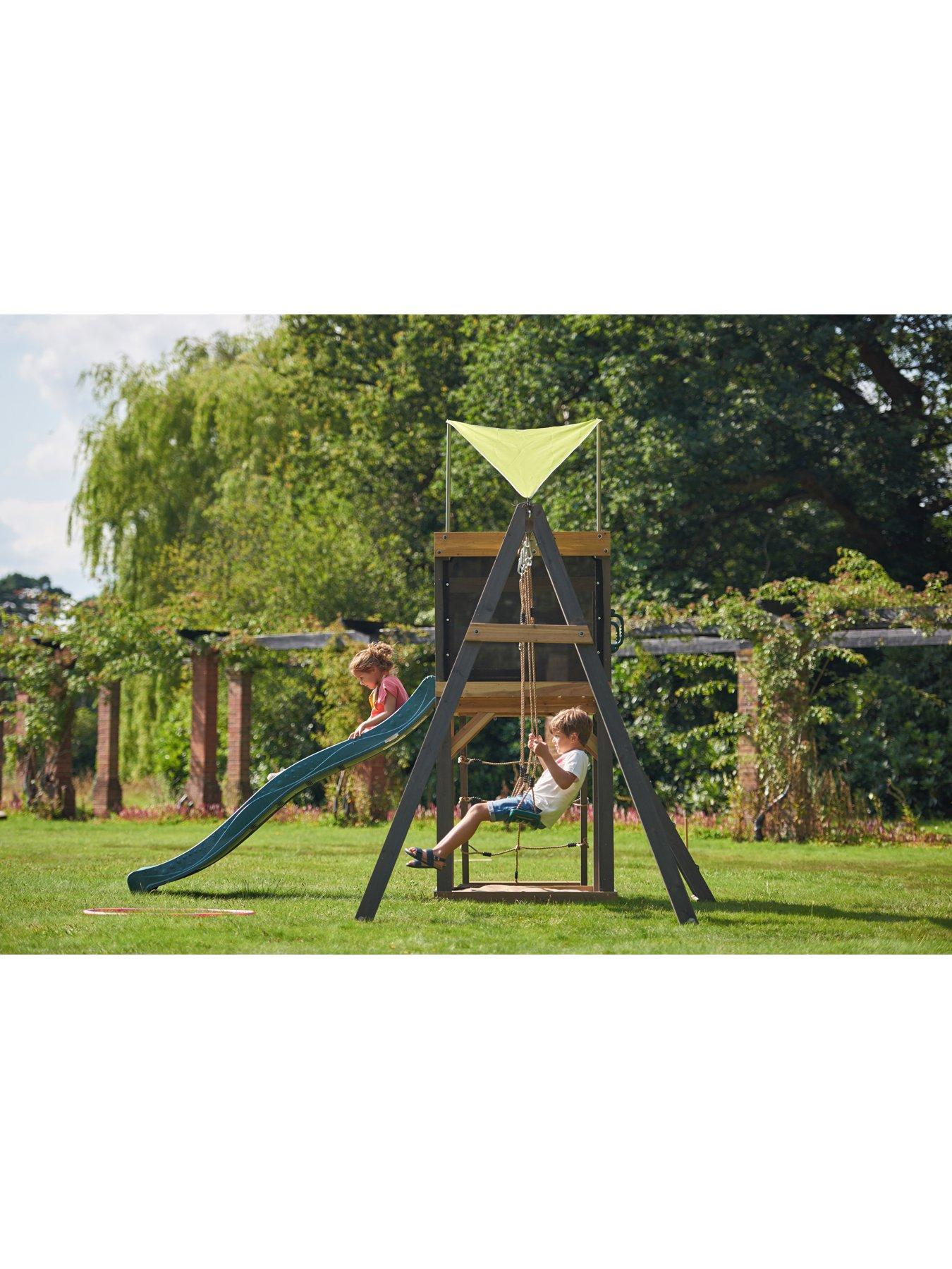 Image 3 of 8 of Plum Siamang Wooden Playcentre with Swing &amp; Slide