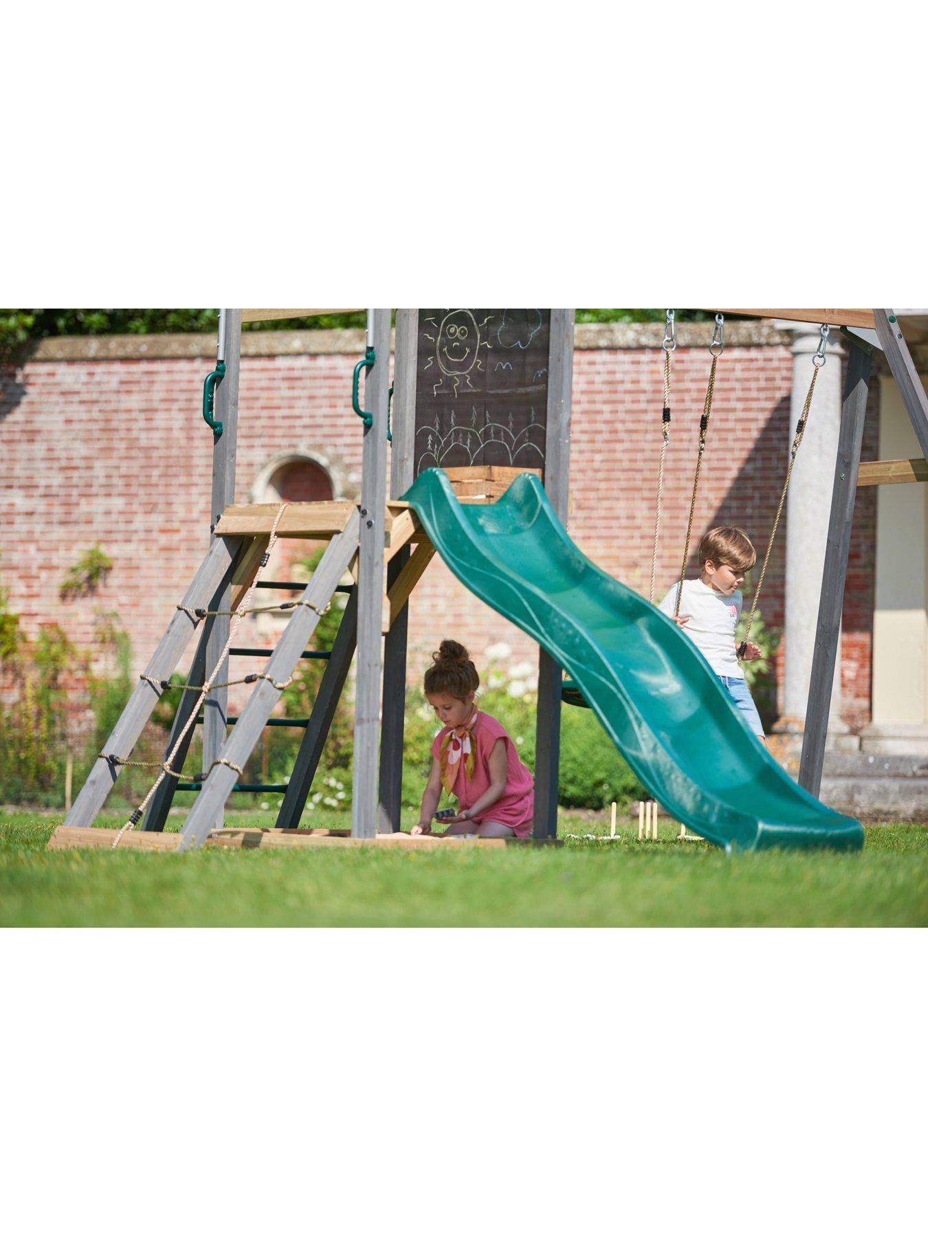 Image 4 of 8 of Plum Siamang Wooden Playcentre with Swing &amp; Slide