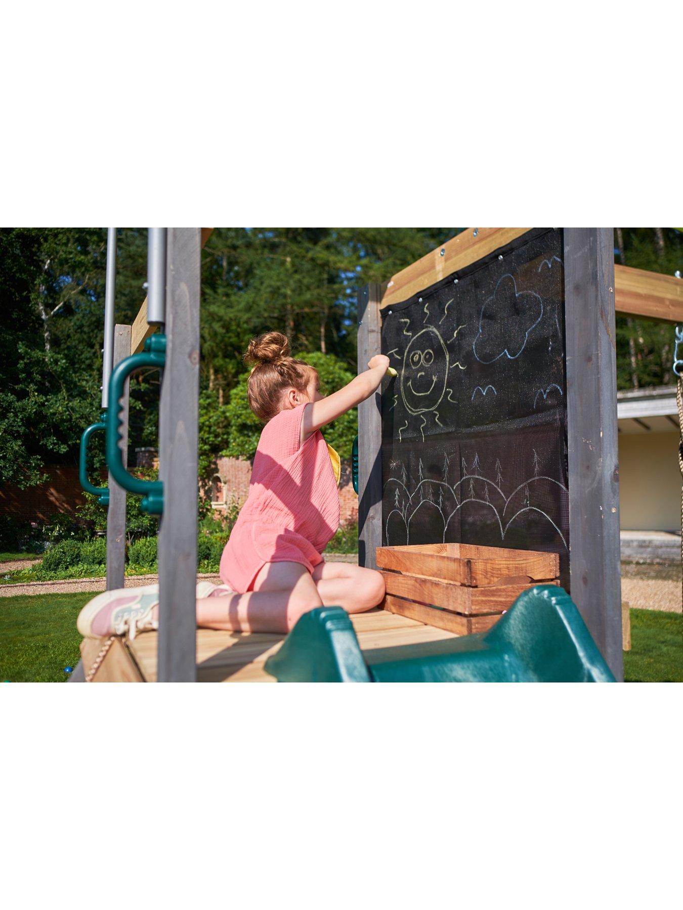 Image 5 of 8 of Plum Siamang Wooden Playcentre with Swing &amp; Slide